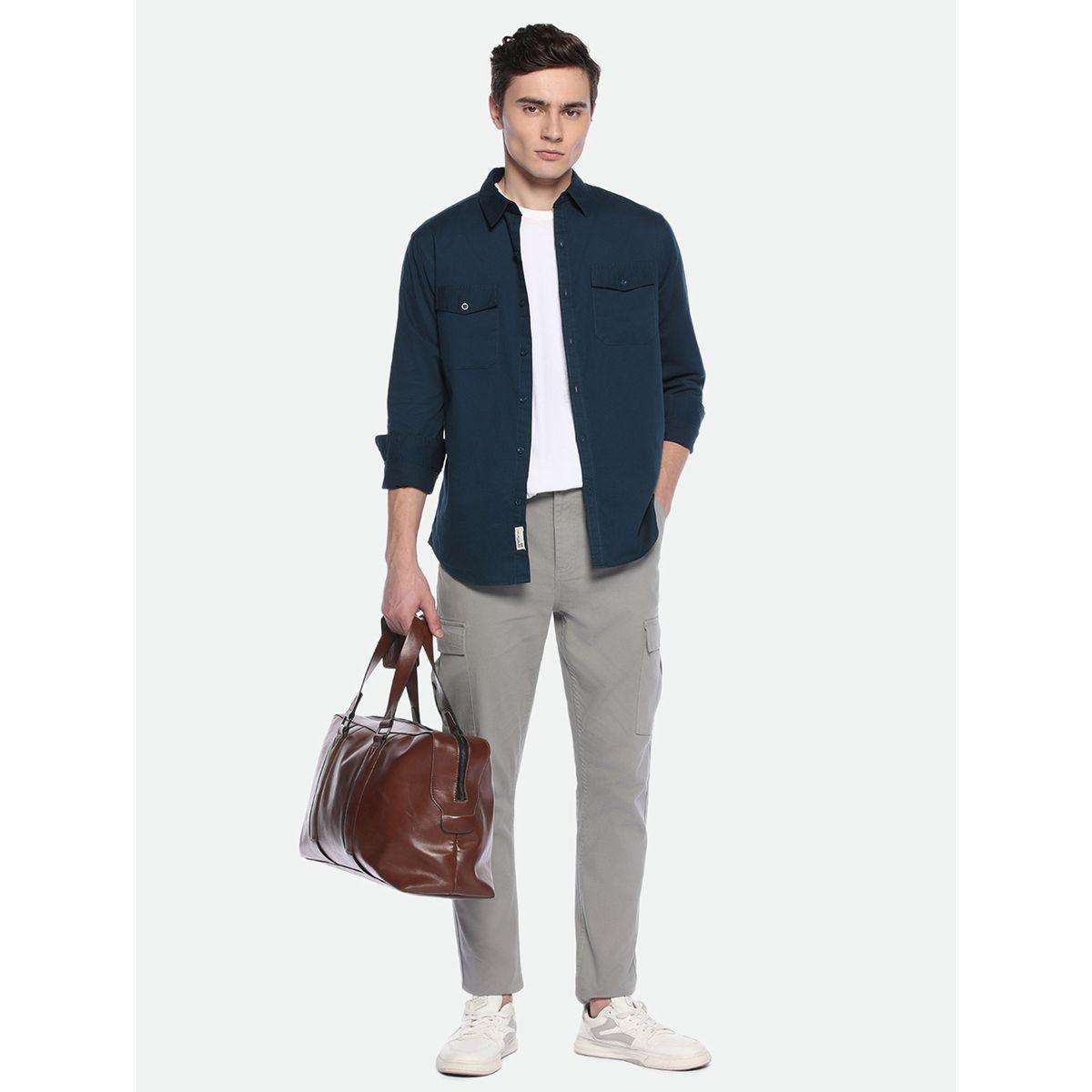 Dennis Lingo X Styli  Regular Fit Casual Shirt with Flap Pockets-men-clothing-shirts-image-4