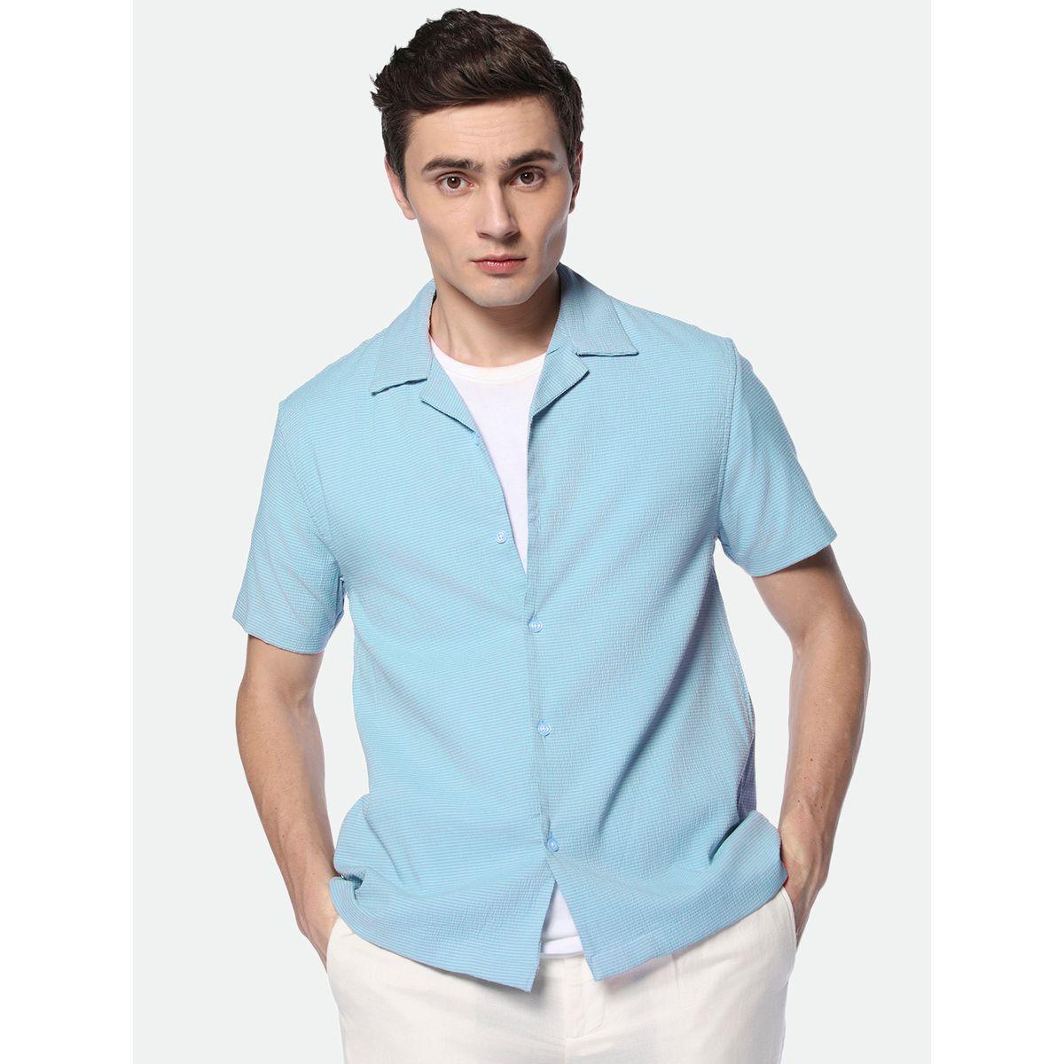 Dennis Lingo X Styli  Textured Casual Shirt with Buttons-men-clothing-shirts-image-7
