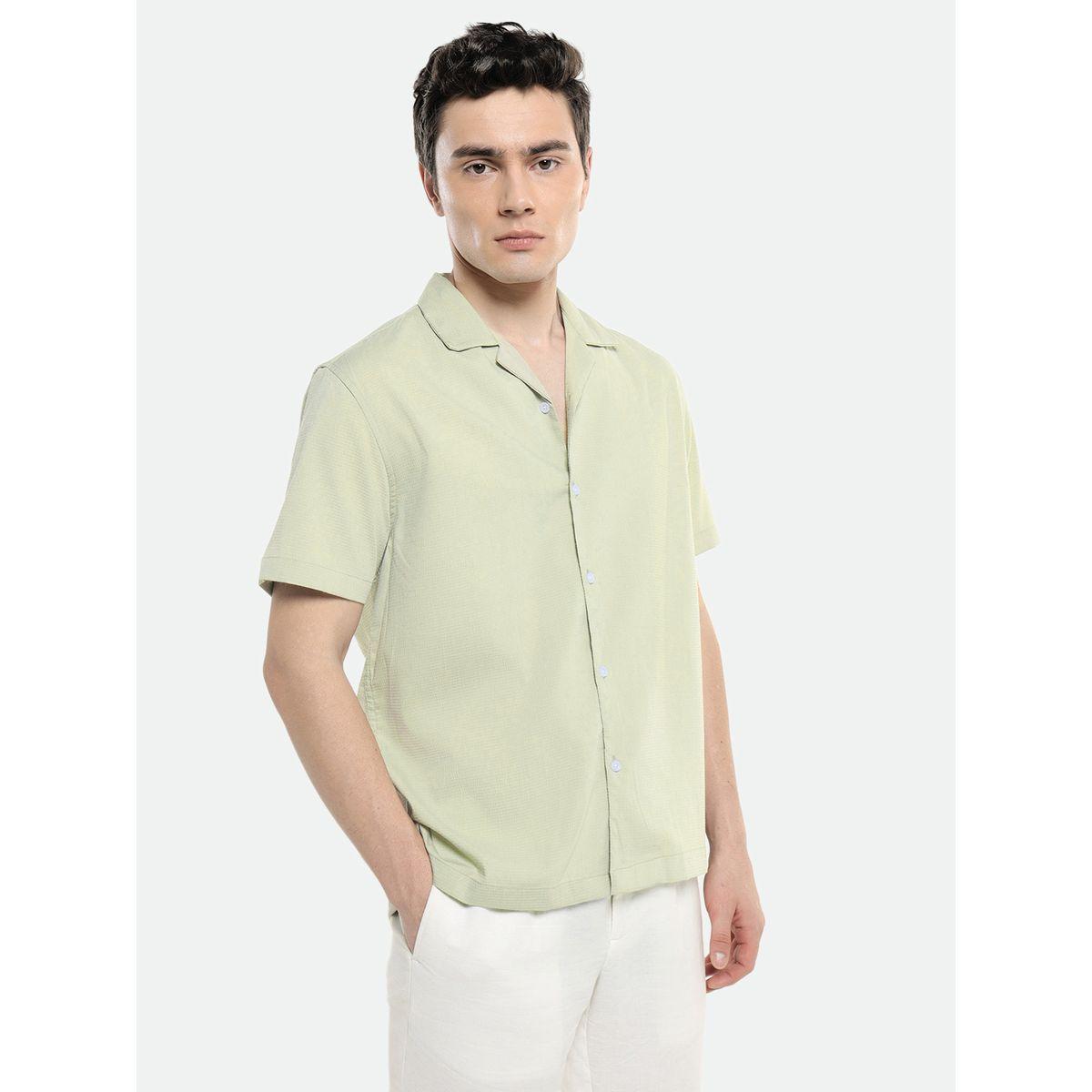 Dennis Lingo X Styli  Textured Casual Shirt with Buttons-men-clothing-shirts-image-1