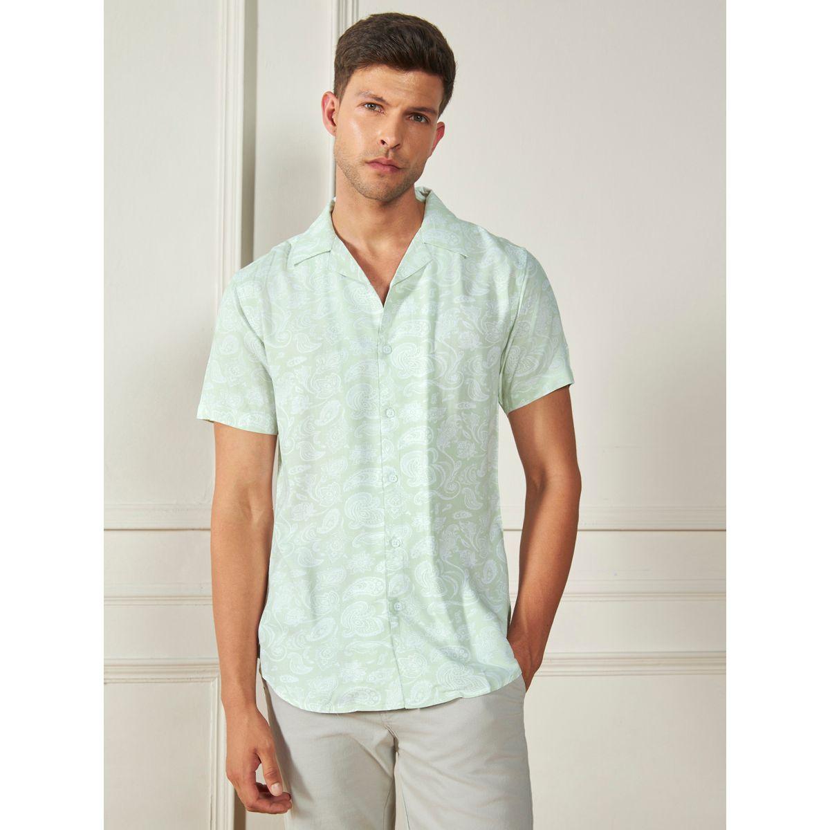 Dennis Lingo X Styli  Paisley Print Casual Shirt with Button Placket-men-clothing-shirts-image-2