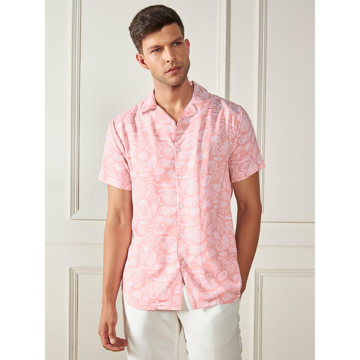 Dennis Lingo X Styli  Paisley Print Casual Shirt with Button Placket-men-clothing-shirts-image-2