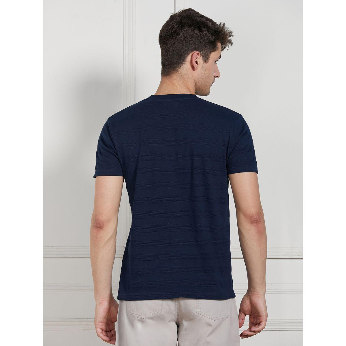 تيشيرت بقصة عادية وتفاصيل بارزة الملمس دينيس لينجو × ستايلي-men-clothing-tshirtsandpolos-tshirts-image-4