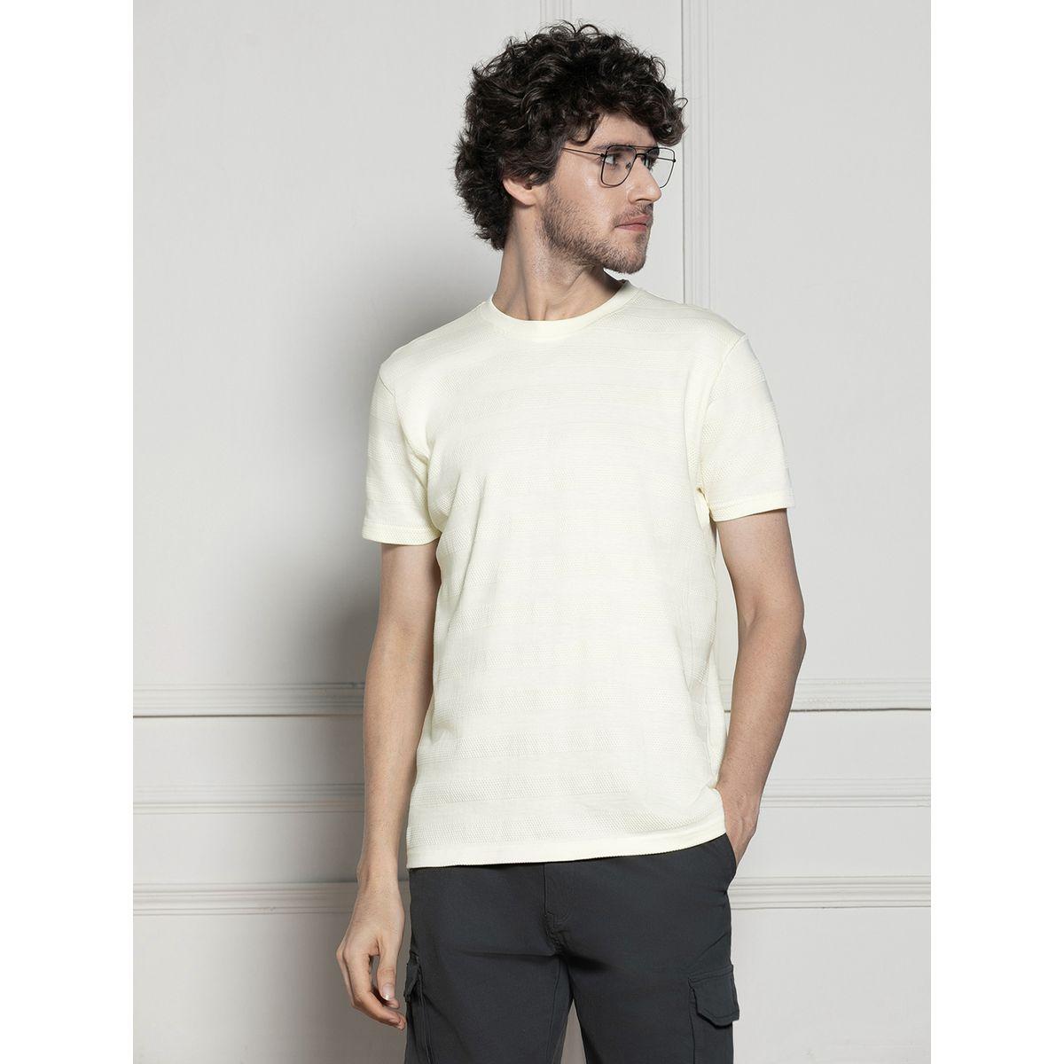 Dennis Lingo X Styli  Regular Fit Textured Round Neck T-Shirt-men-clothing-tshirtsandpolos-tshirts-image-1