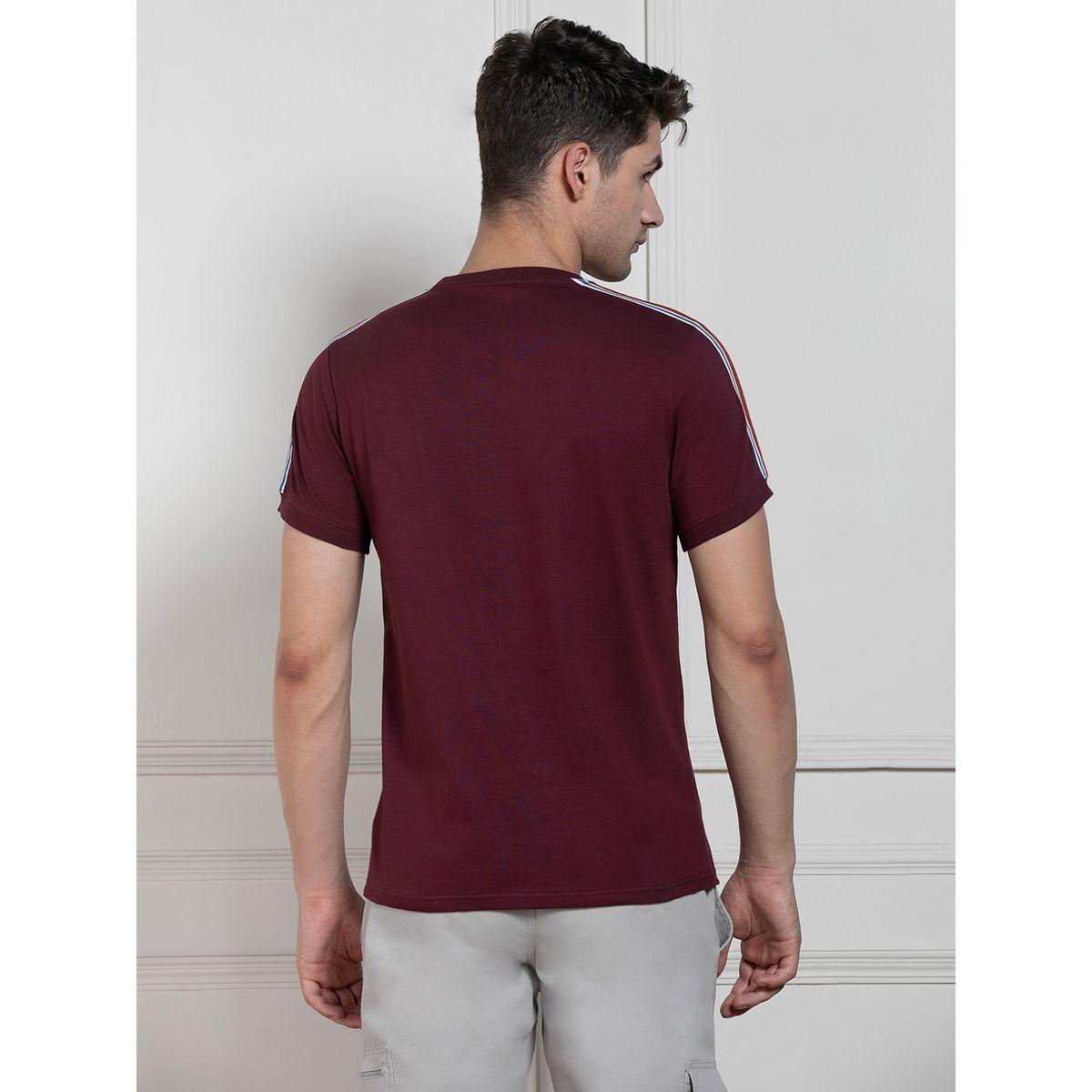 تيشيرت بأشرطة على الكتف مع قصة عادية دينيس لينجو × ستايلي-men-clothing-tshirtsandpolos-tshirts-image-3