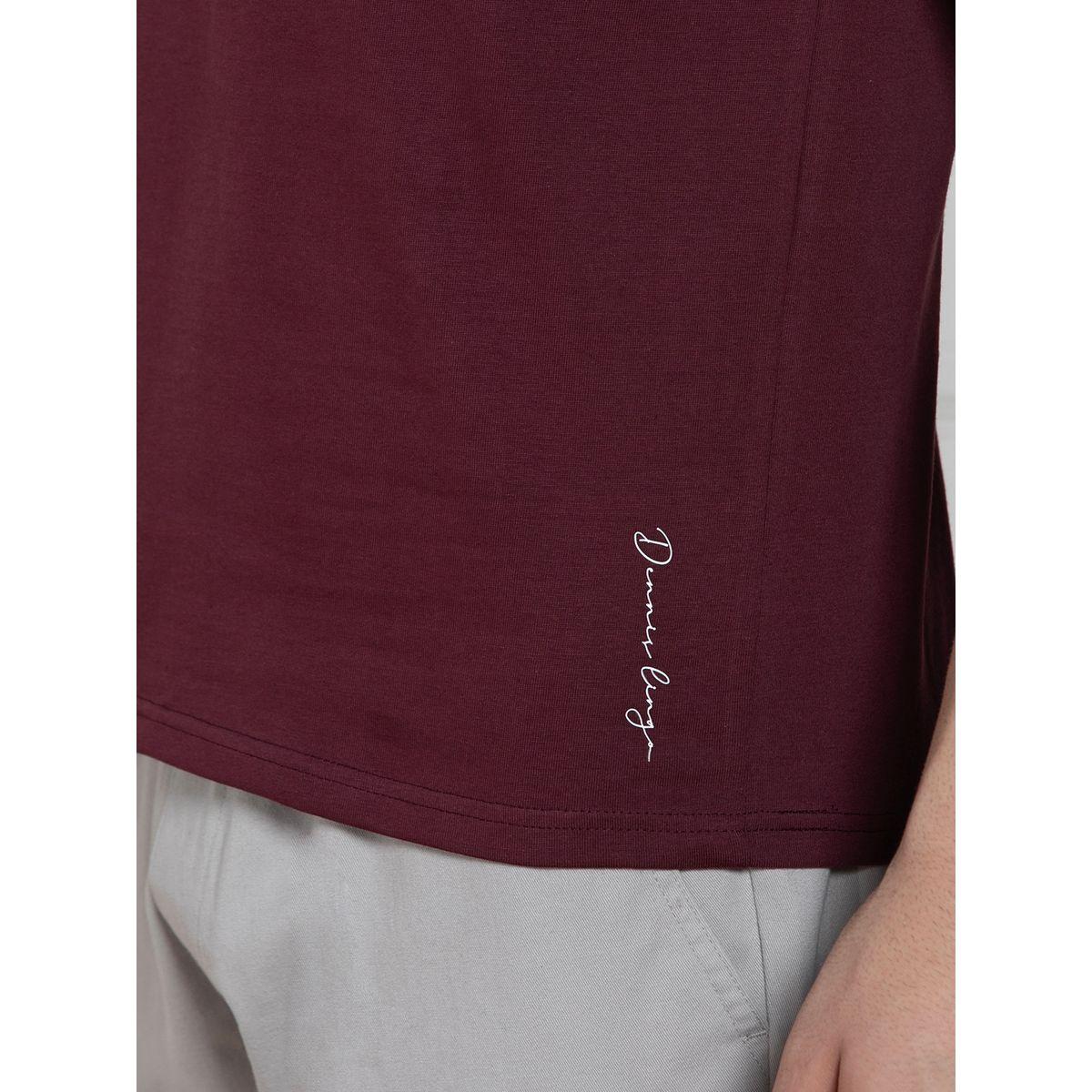 تيشيرت بأشرطة على الكتف مع قصة عادية دينيس لينجو × ستايلي-men-clothing-tshirtsandpolos-tshirts-image-5