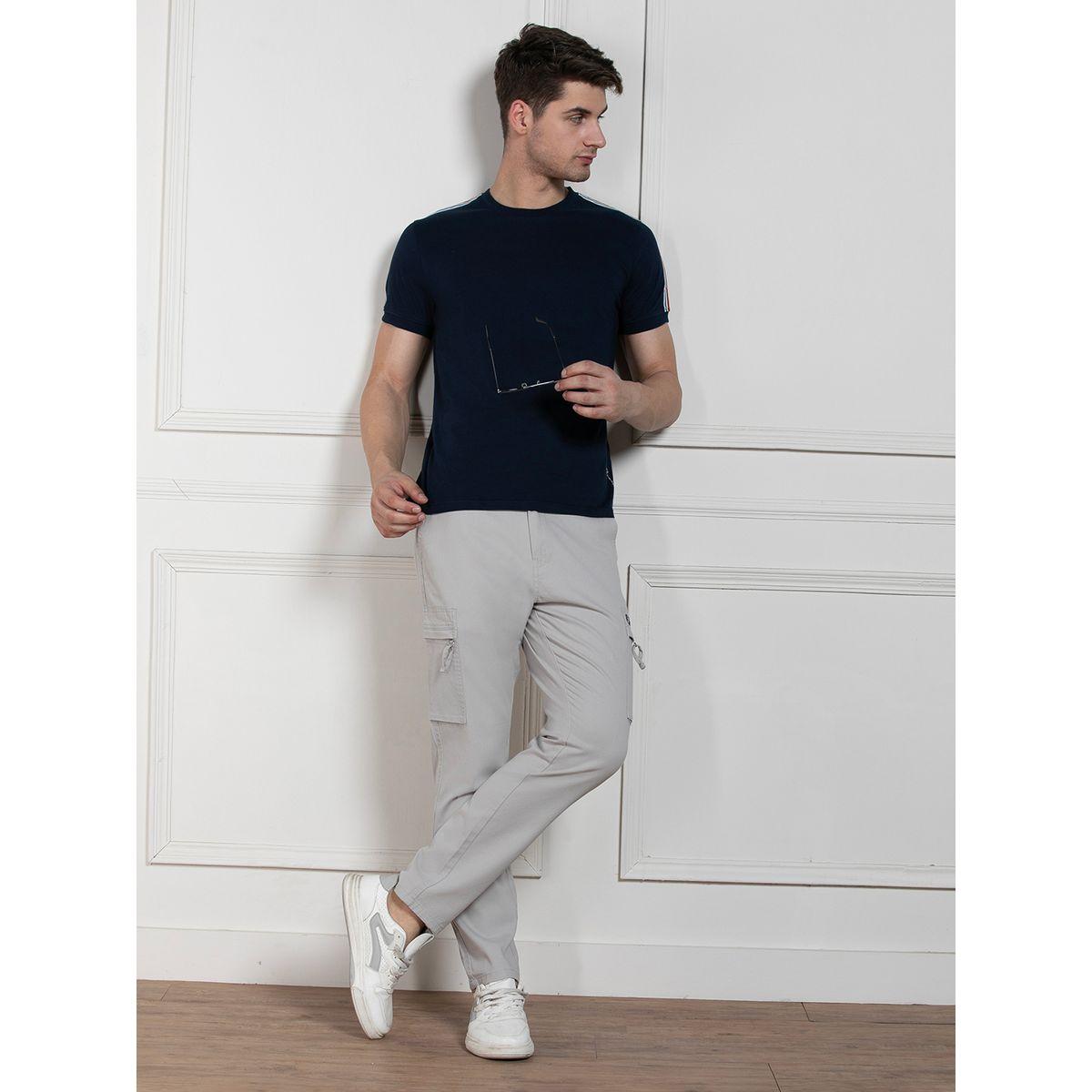 تيشيرت بأشرطة على الكتف مع قصة عادية دينيس لينجو × ستايلي-men-clothing-tshirtsandpolos-tshirts-image-7