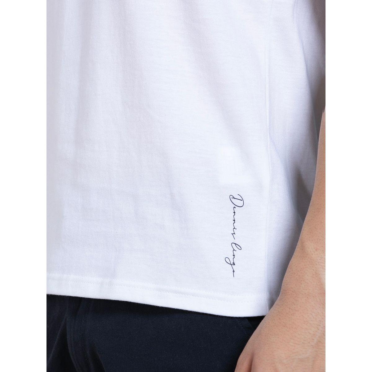 تيشيرت بأشرطة على الكتف مع قصة عادية دينيس لينجو × ستايلي-men-clothing-tshirtsandpolos-tshirts-image-5