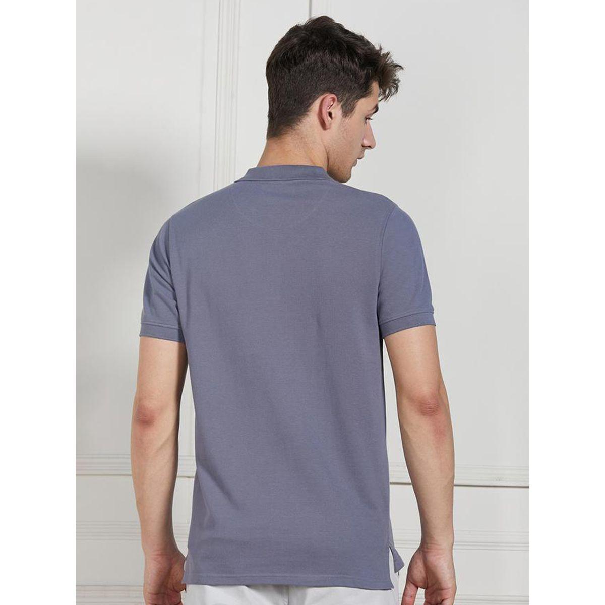 تيشيرت سادة بياقة بولو وقصة عادية دينيس لينجو × ستايلي-men-clothing-tshirtsandpolos-tshirts-image-3
