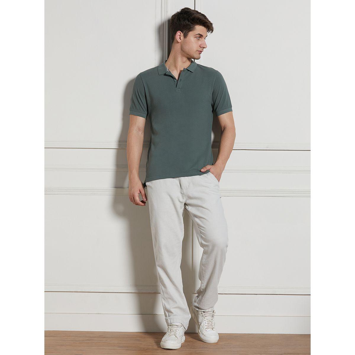 تيشيرت قطن بقصة عادية دينيس لينجو × ستايلي-men-clothing-tshirtsandpolos-tshirts-image-1