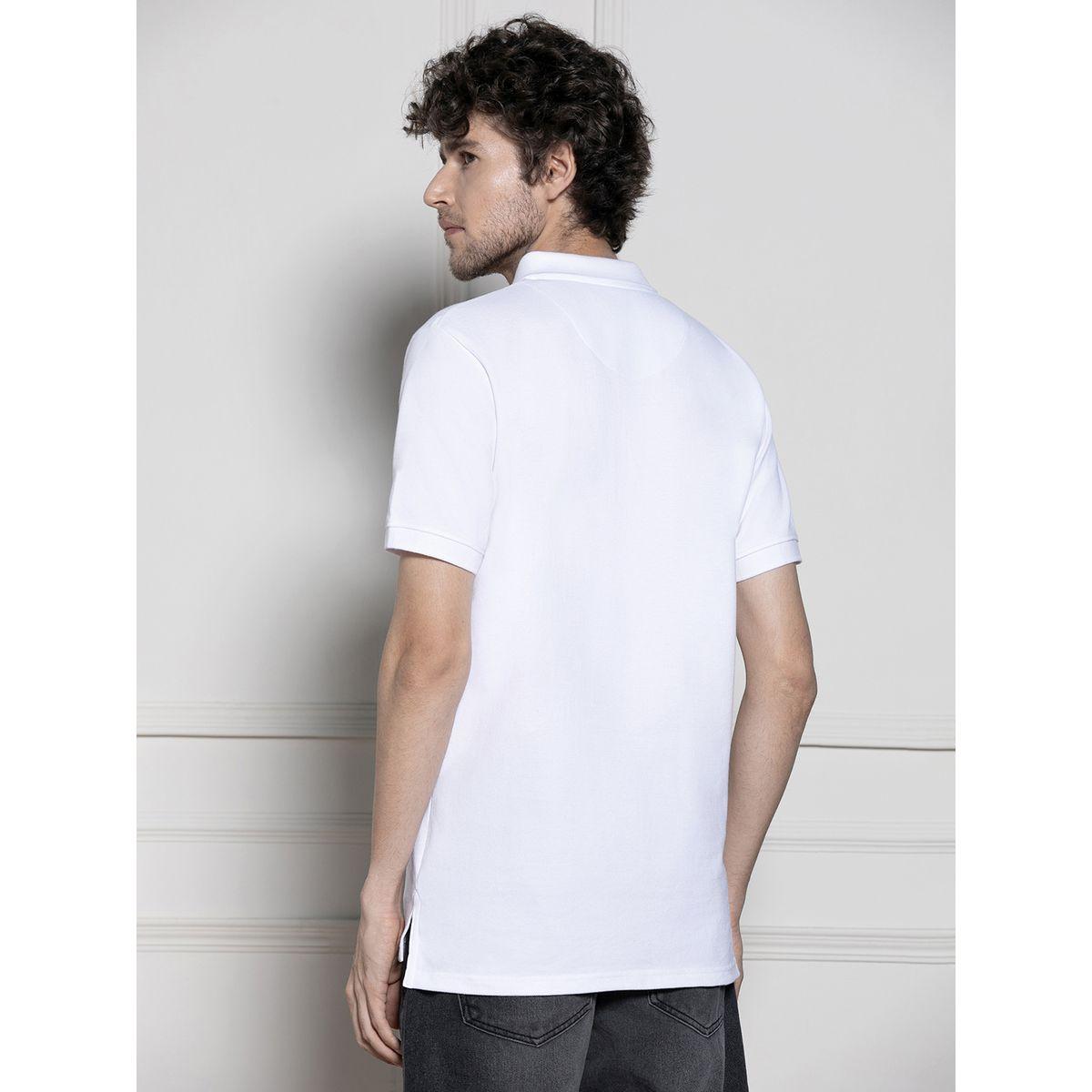 تيشيرت سادة بياقة بولو وقصة عادية دينيس لينجو × ستايلي-men-clothing-tshirtsandpolos-tshirts-image-3