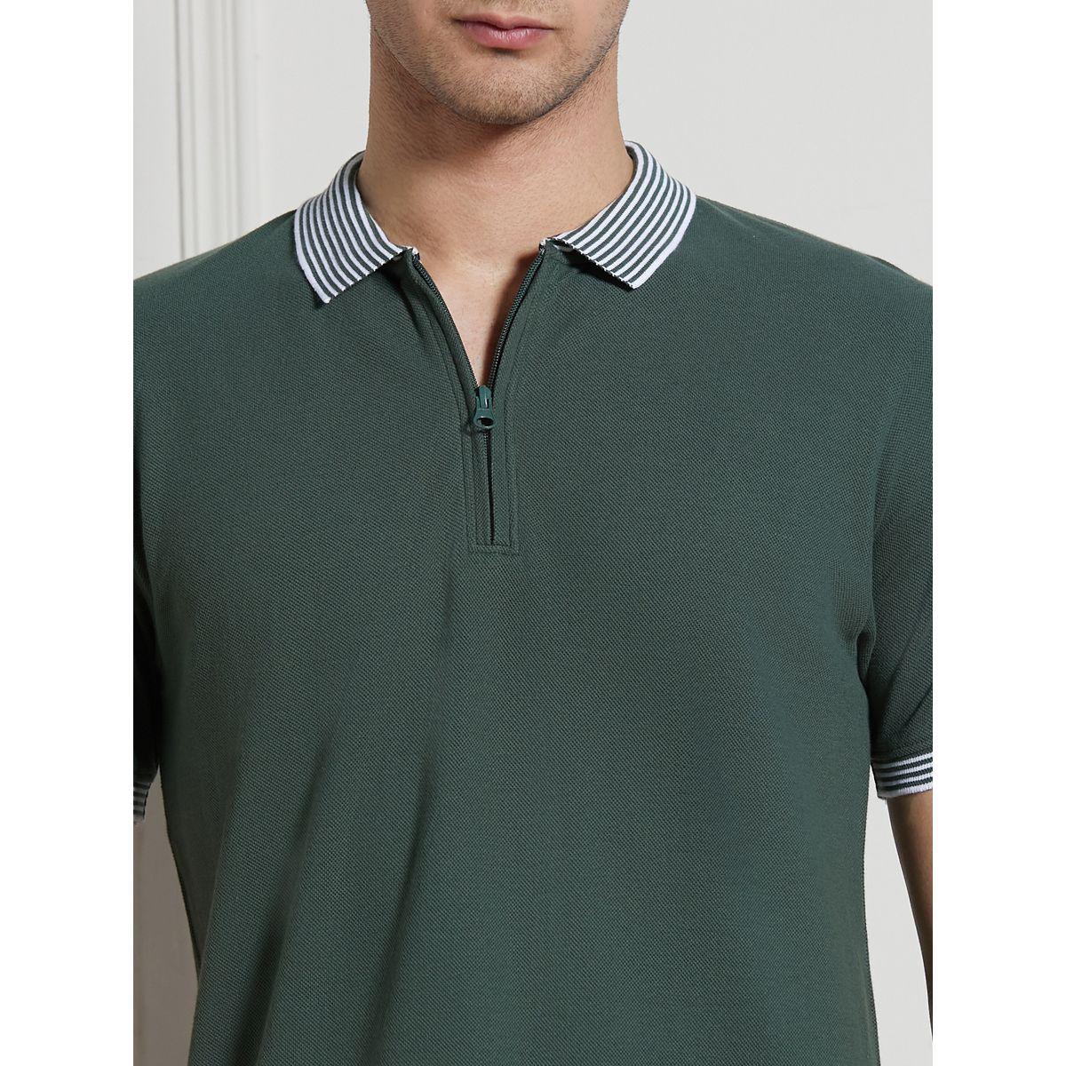 Dennis Lingo X Styli  Regular Fit Casual Polo with Half-Zip Placket-men-clothing-tshirtsandpolos-tshirts-image-3