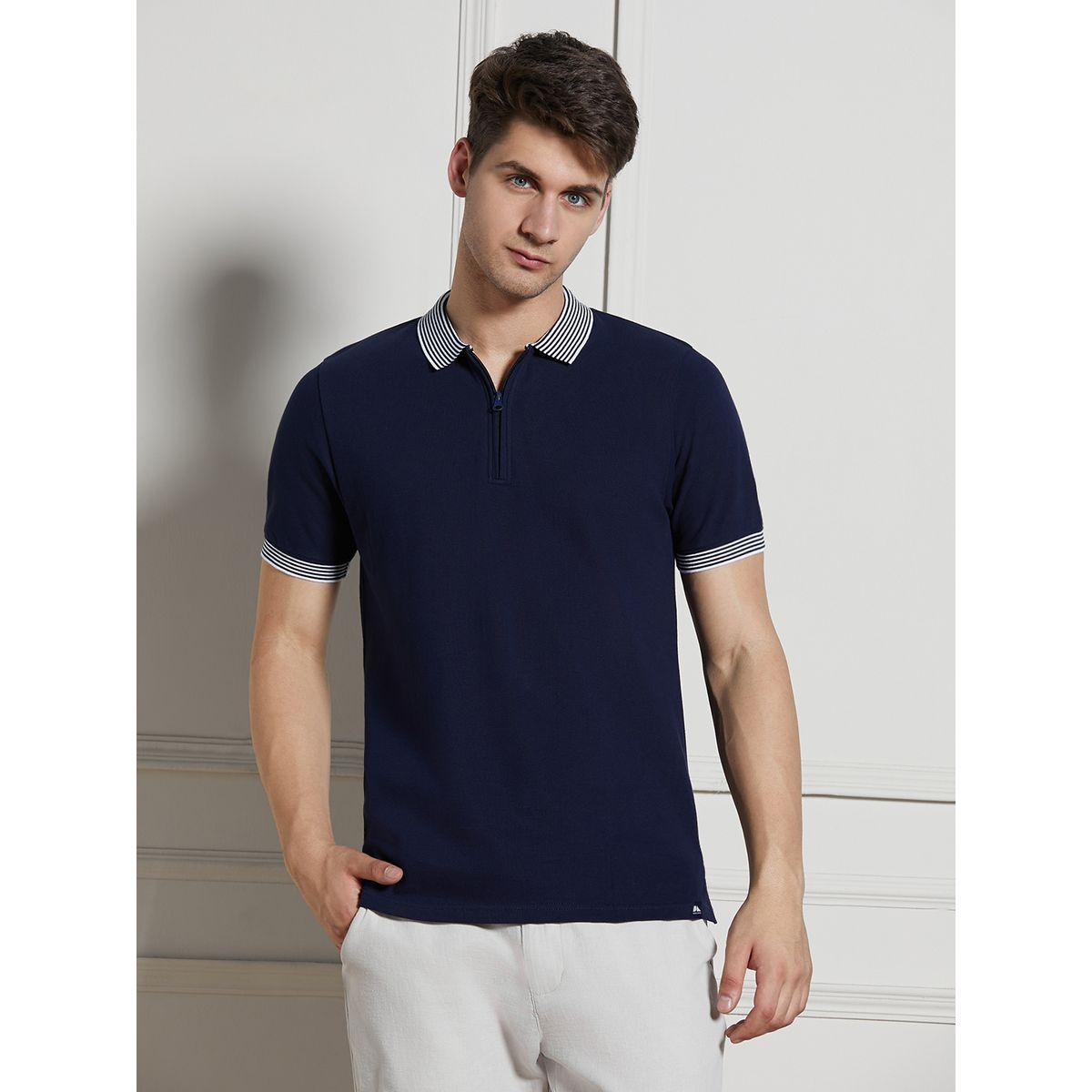 Dennis Lingo X Styli  Regular Fit Casual Polo with Half-Zip Placket-men-clothing-tshirtsandpolos-tshirts-image-1