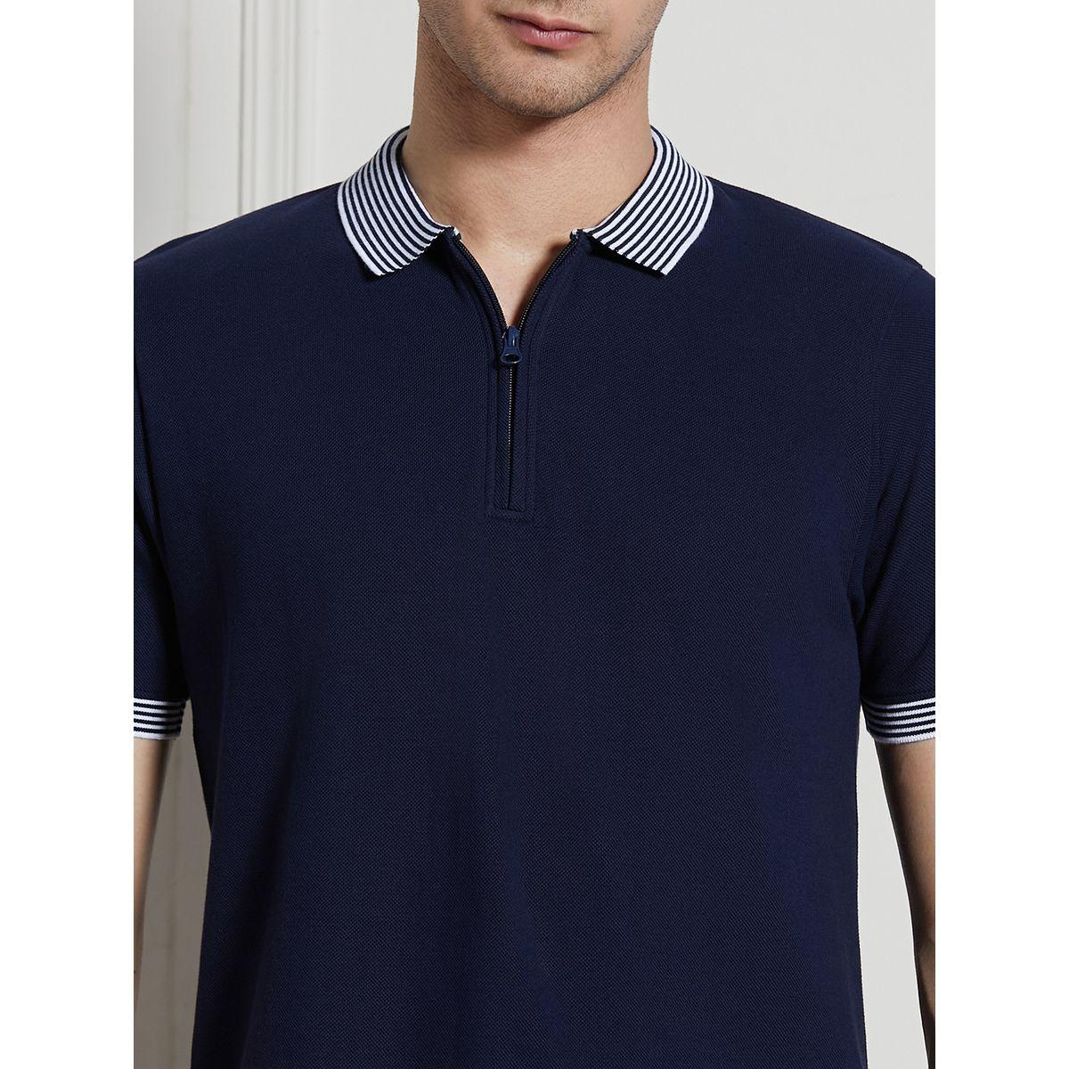 Dennis Lingo X Styli  Regular Fit Casual Polo with Half-Zip Placket-men-clothing-tshirtsandpolos-tshirts-image-3