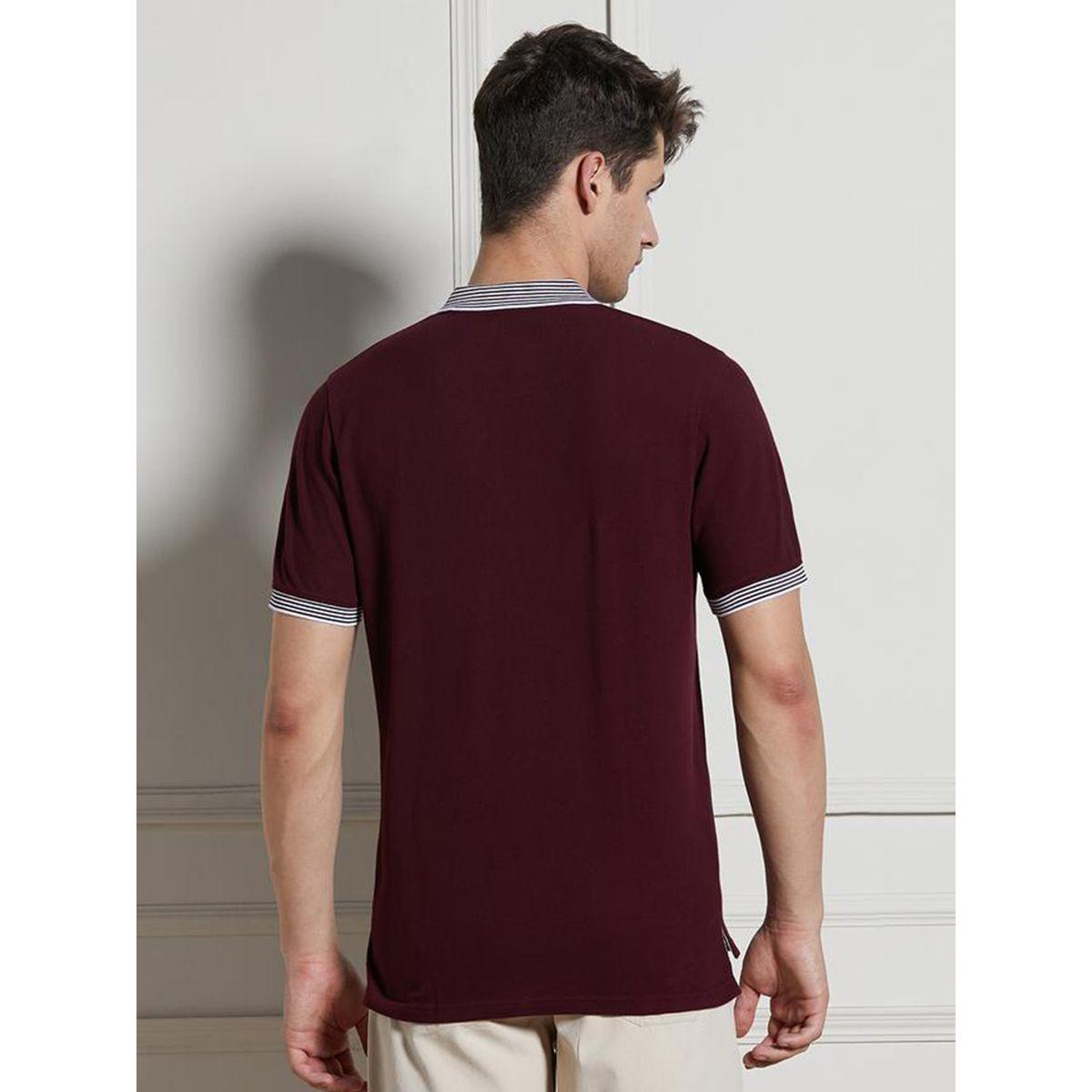 تيشيرت بياقة بولو ونصف سحَّاب غلق دينيس لينجو × ستايلي-men-clothing-tshirtsandpolos-tshirts-image-2