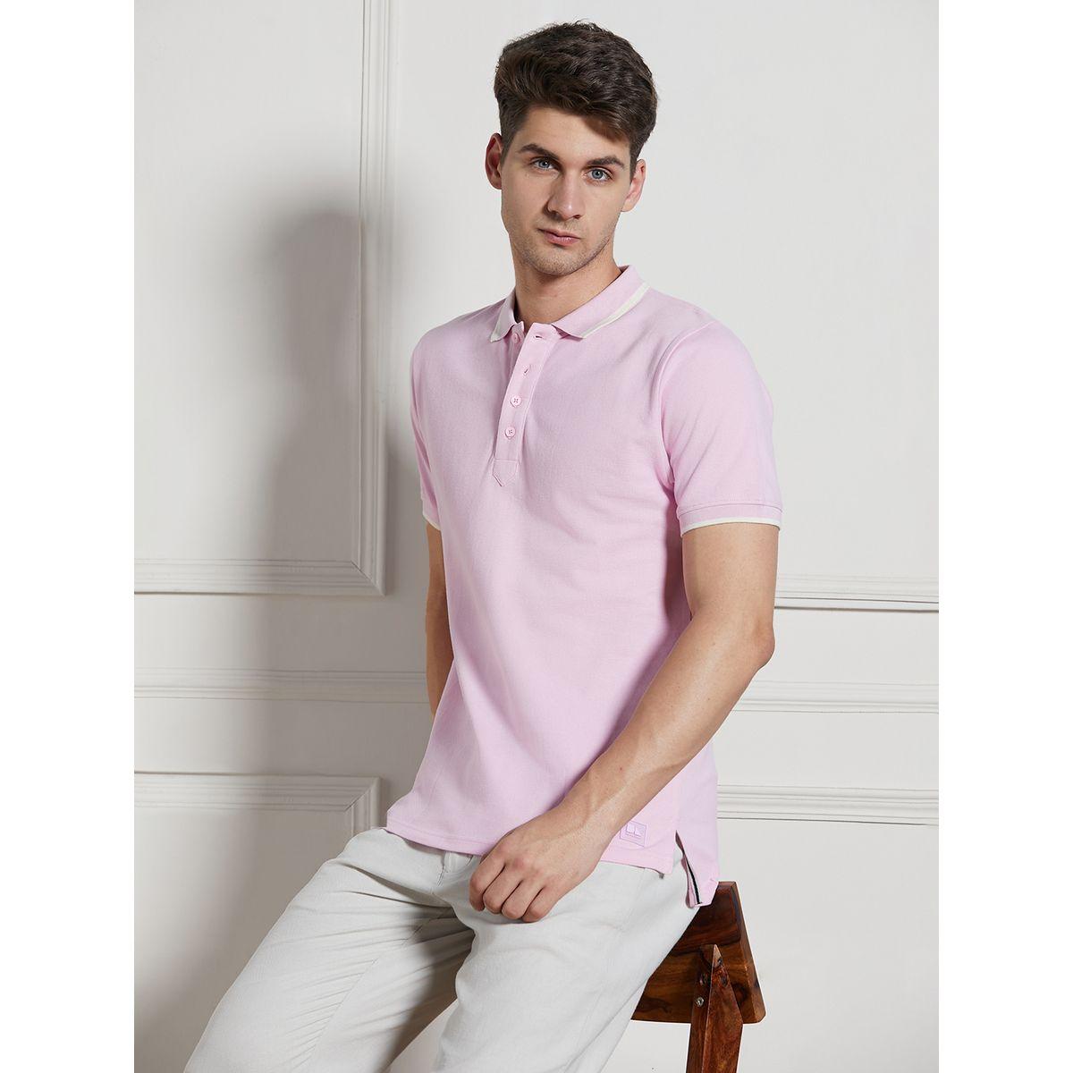تيشيرت بولو بقصة عادية وتفاصيل مُتباينة دينيس لينجو × ستايلي-men-clothing-tshirtsandpolos-polos-image-1