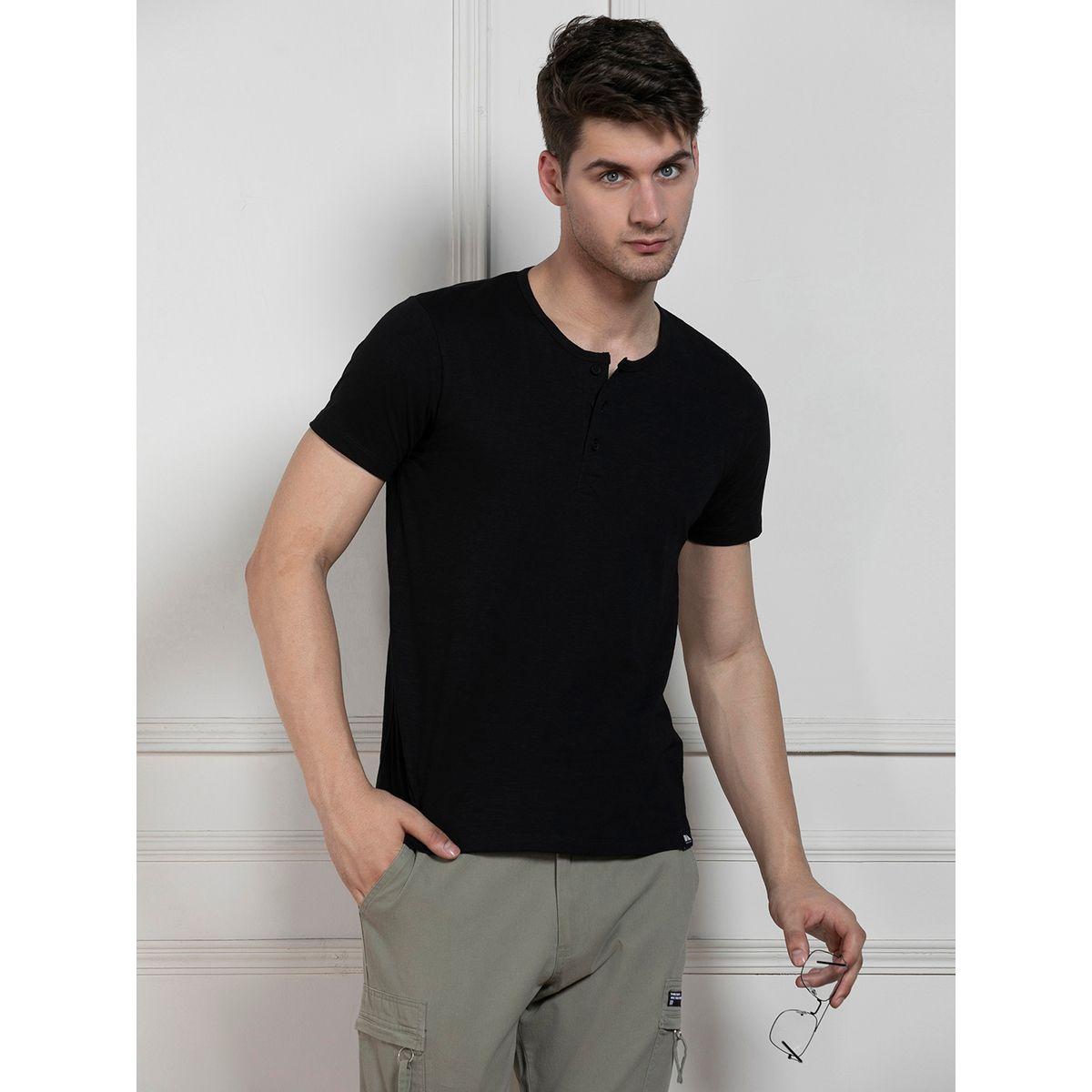 Dennis Lingo X Styli  Regular Fit Henley Neck T-Shirt-men-clothing-tshirtsandpolos-tshirts-image-1