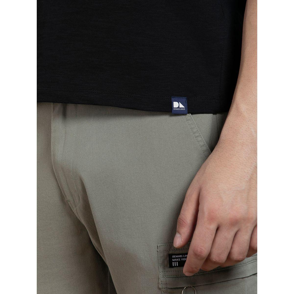 تيشيرت بقصة عادية وياقة بأزرار دينيس لينجو × ستايلي-men-clothing-tshirtsandpolos-tshirts-image-6