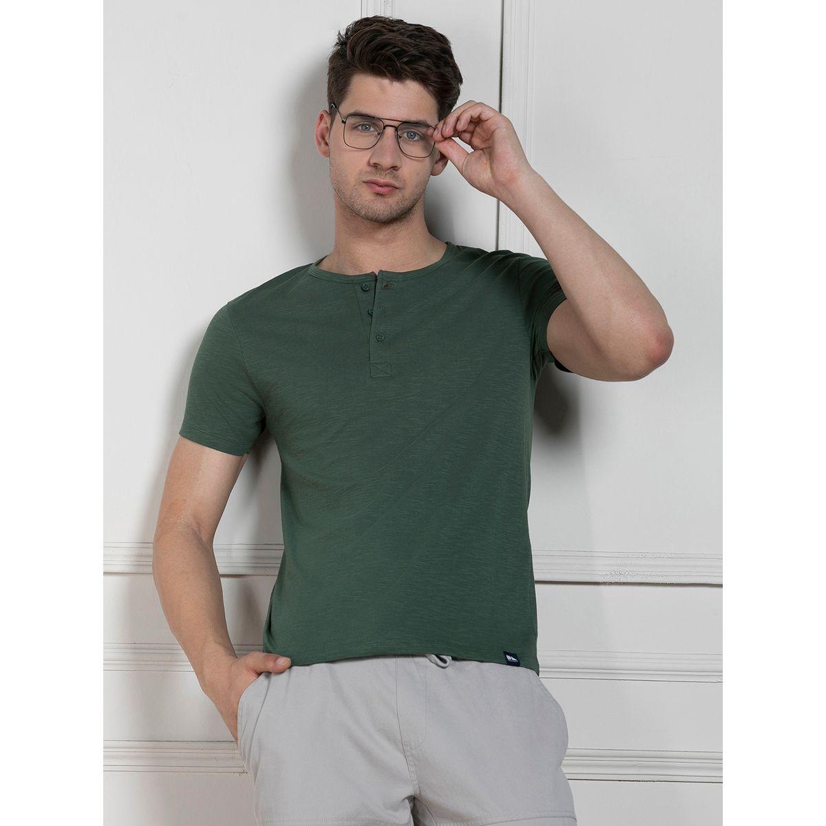Dennis Lingo X Styli  Regular Fit Henley Neck T-Shirt-men-clothing-tshirtsandpolos-tshirts-image-1