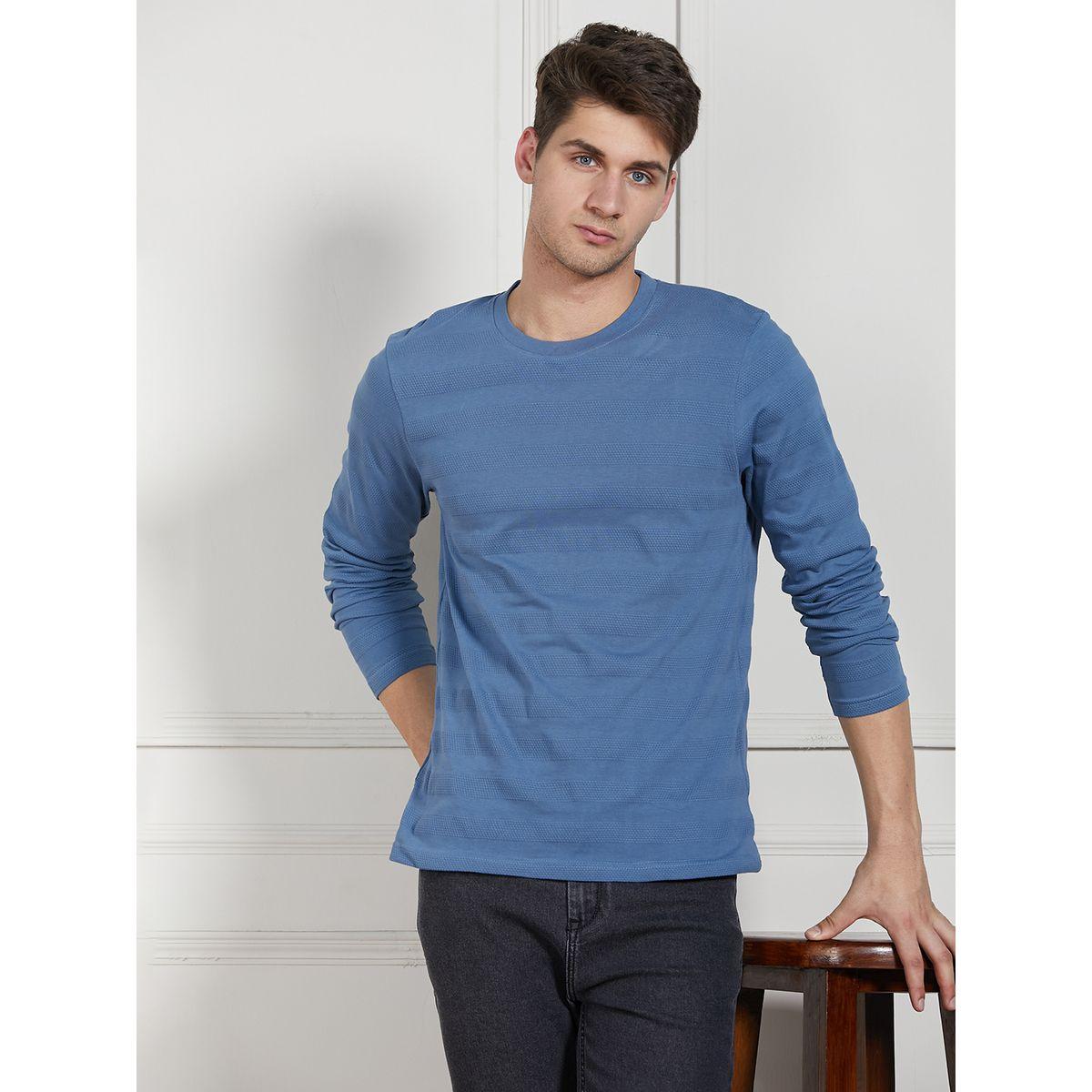 Dennis Lingo X Styli  Regular Fit Textured Round Neck T-Shirt-men-clothing-tshirtsandpolos-tshirts-image-1