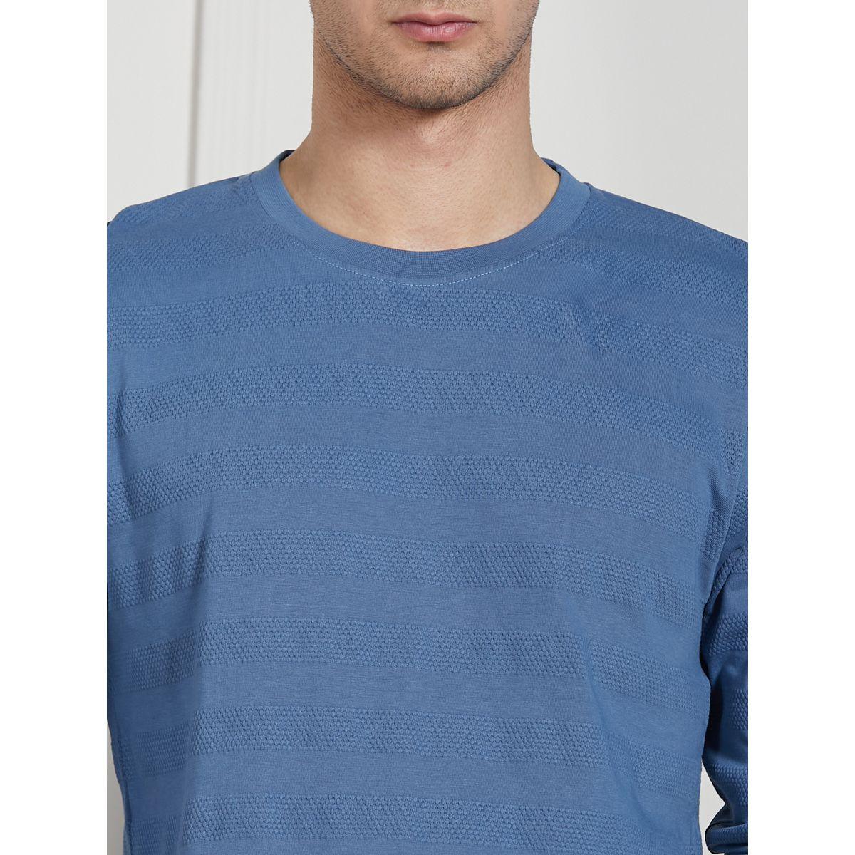 Dennis Lingo X Styli  Regular Fit Textured Round Neck T-Shirt-men-clothing-tshirtsandpolos-tshirts-image-4