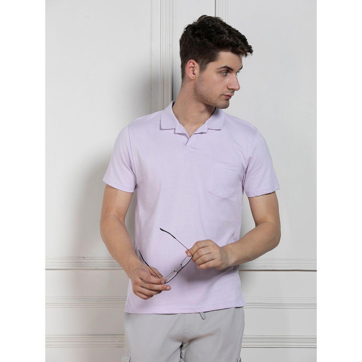 Dennis Lingo X Styli  Regular Fit Solid Polo with Patch Pocket-men-clothing-tshirtsandpolos-polos-image-1