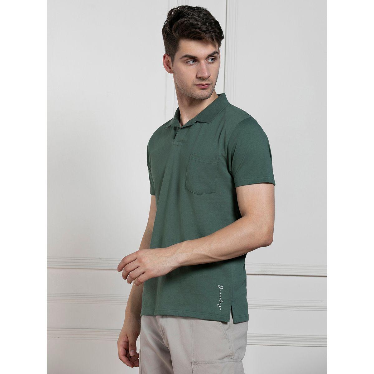Dennis Lingo X Styli  Regular Fit Solid Polo with Patch Pocket-men-clothing-tshirtsandpolos-polos-image-3