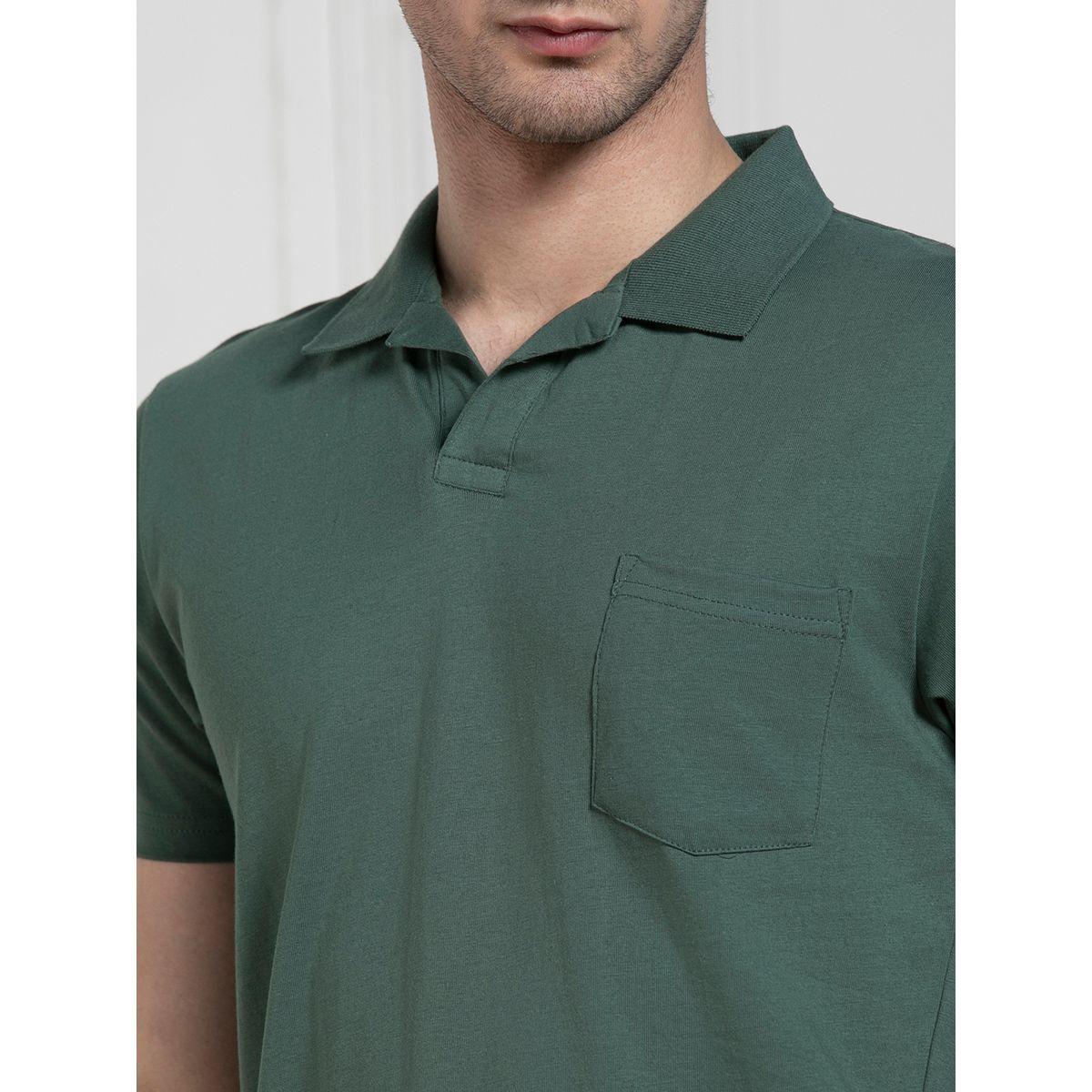 Dennis Lingo X Styli  Regular Fit Solid Polo with Patch Pocket-men-clothing-tshirtsandpolos-polos-image-5
