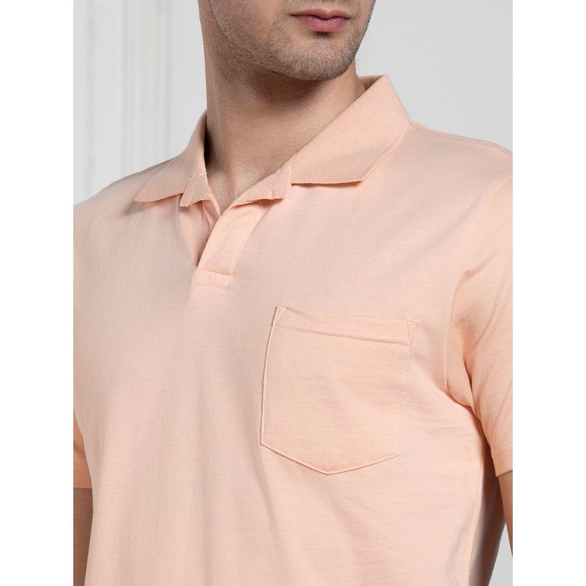تيشيرت سادة بياقة بولو وجيب مرقع دينيس لينجو × ستايلي-men-clothing-tshirtsandpolos-polos-image-5