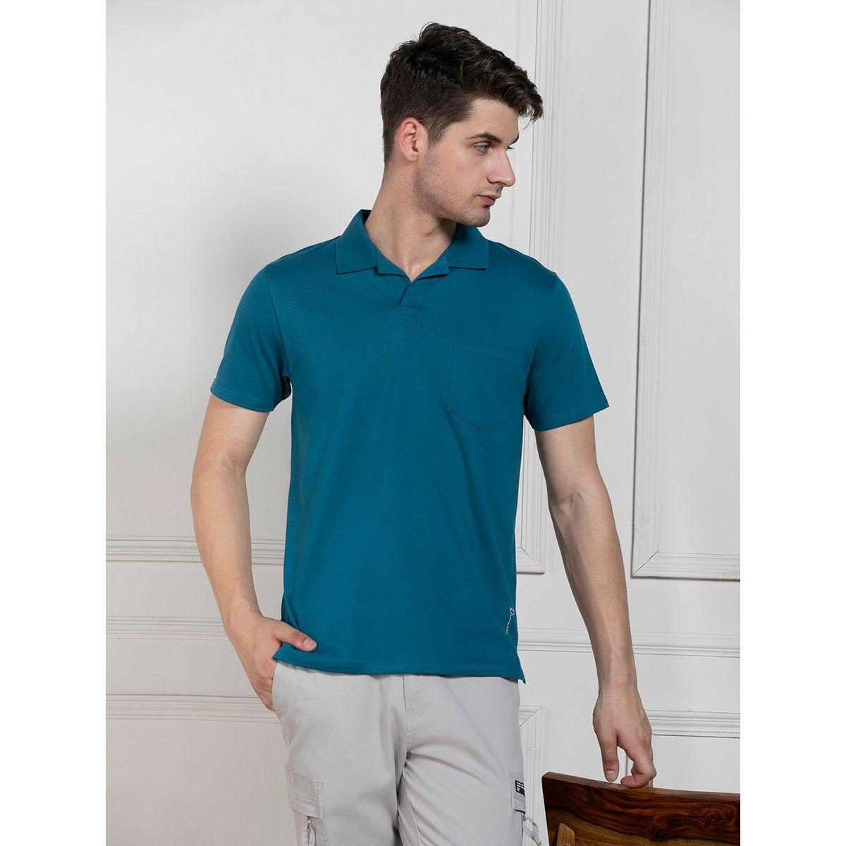 Dennis Lingo X Styli  Regular Fit Solid Polo with Patch Pocket-men-clothing-tshirtsandpolos-polos-image-1