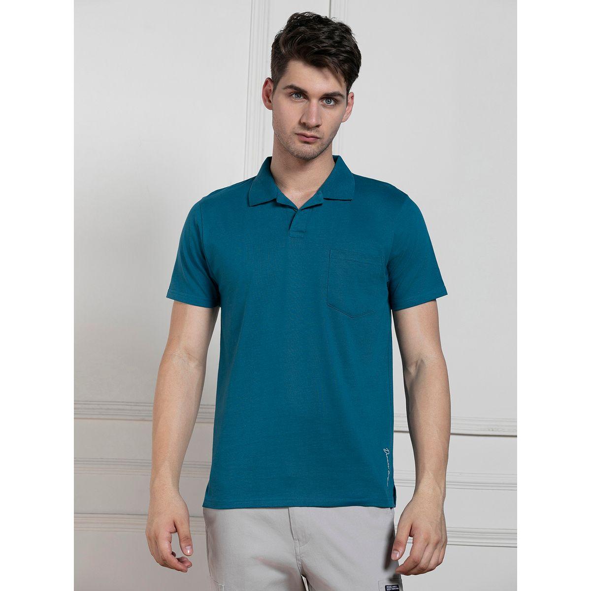 Dennis Lingo X Styli  Regular Fit Solid Polo with Patch Pocket-men-clothing-tshirtsandpolos-polos-image-2