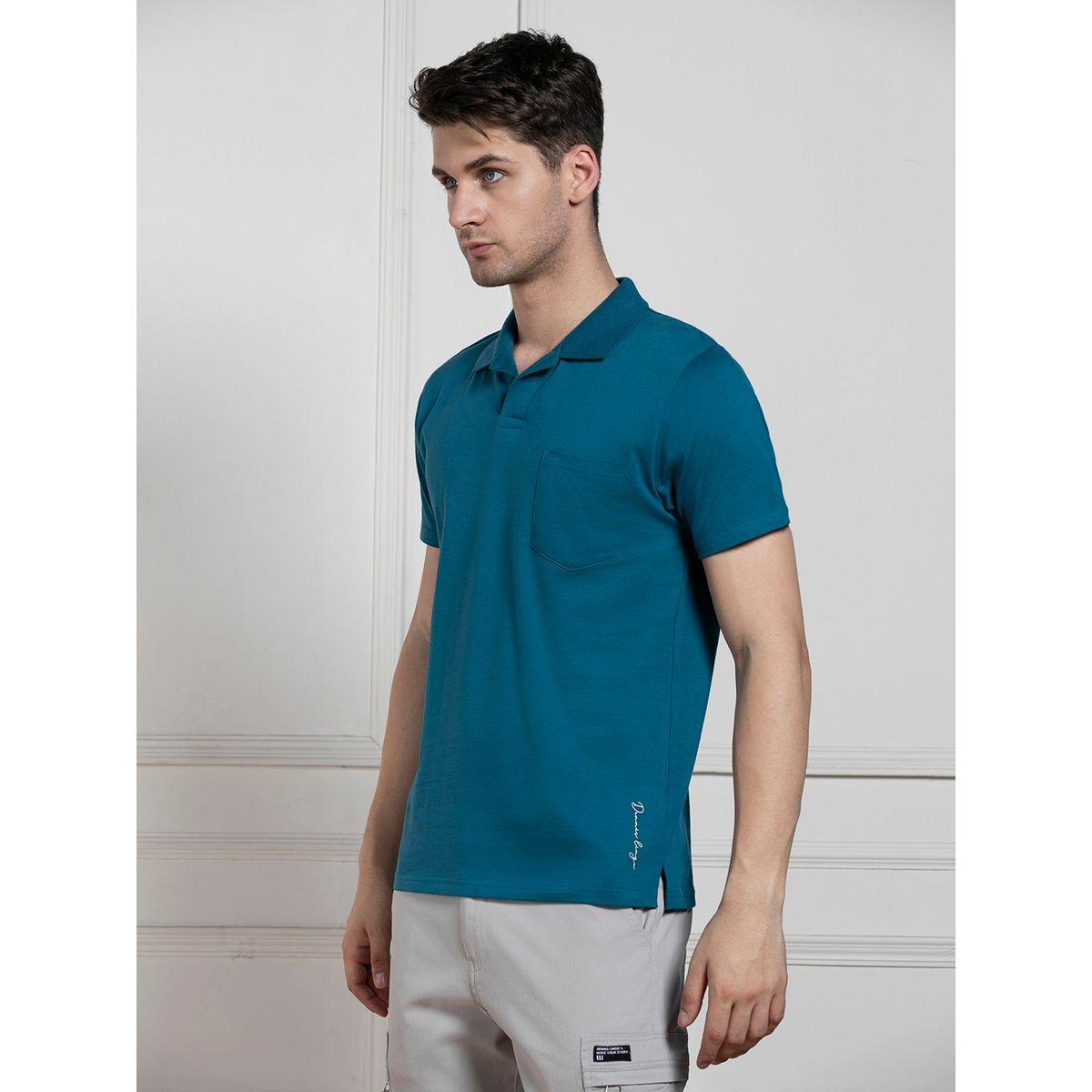 Dennis Lingo X Styli  Regular Fit Solid Polo with Patch Pocket-men-clothing-tshirtsandpolos-polos-image-3