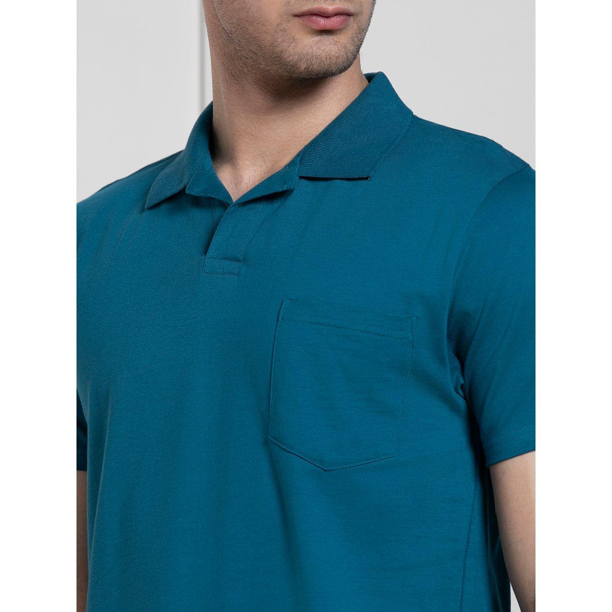 Dennis Lingo X Styli  Regular Fit Solid Polo with Patch Pocket-men-clothing-tshirtsandpolos-polos-image-5