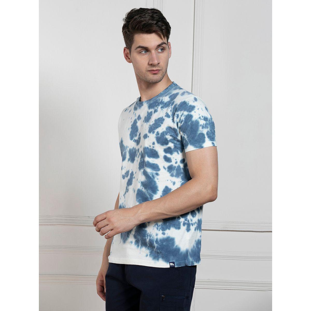 تيشيرت بطبعة تاي داي مع قصة عادية دينيس لينجو × ستايلي-men-clothing-tshirtsandpolos-tshirts-image-3