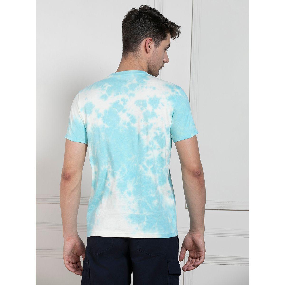 تيشيرت بطبعة تاي داي مع قصة عادية دينيس لينجو × ستايلي-men-clothing-tshirtsandpolos-tshirts-image-4