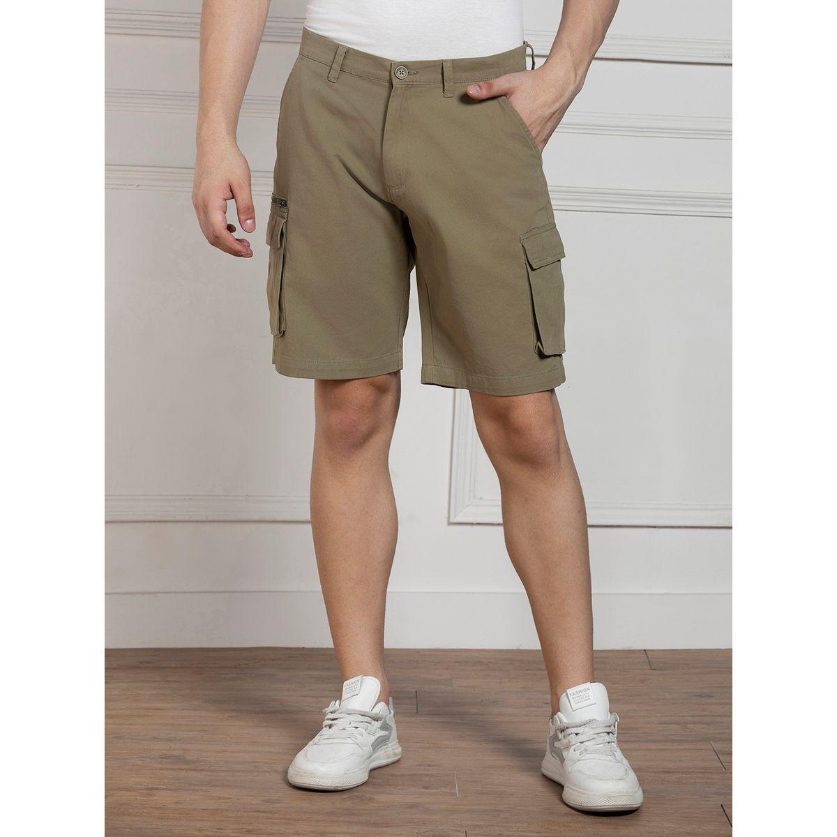 Dennis Lingo X Styli  Relaxed Fit Mid Rise Cargo Pockets Shorts-men-clothing-bottoms-shorts-image-1