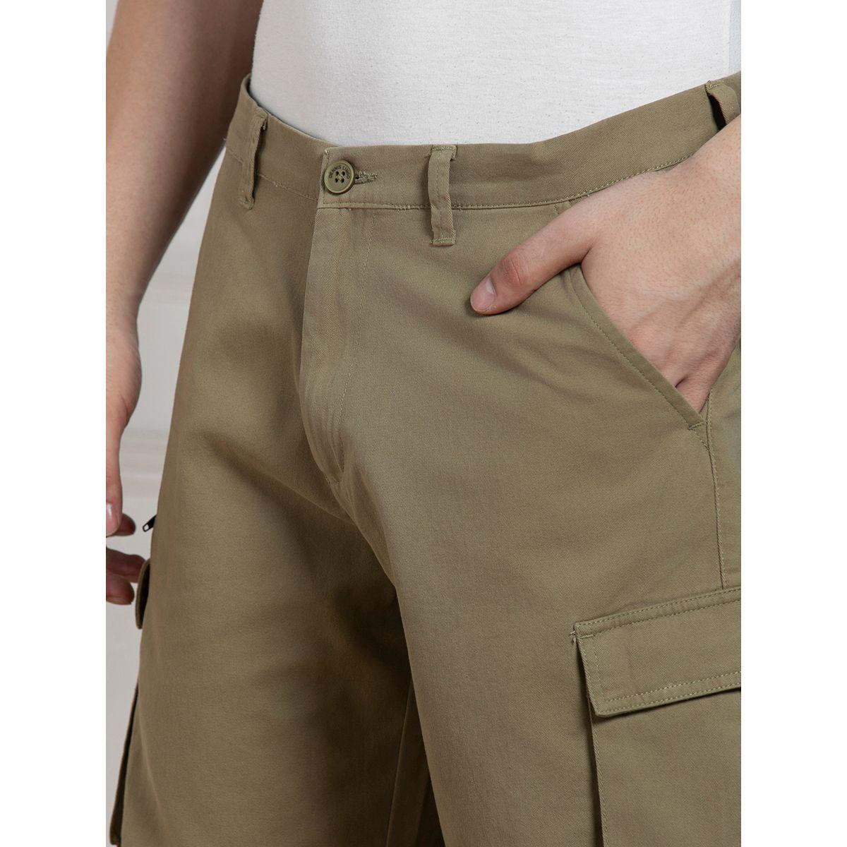 شورت بقصة مريحة وجيوب كارجو وخصر متوسط دينيس لينجو × ستايلي-men-clothing-bottoms-shorts-image-3
