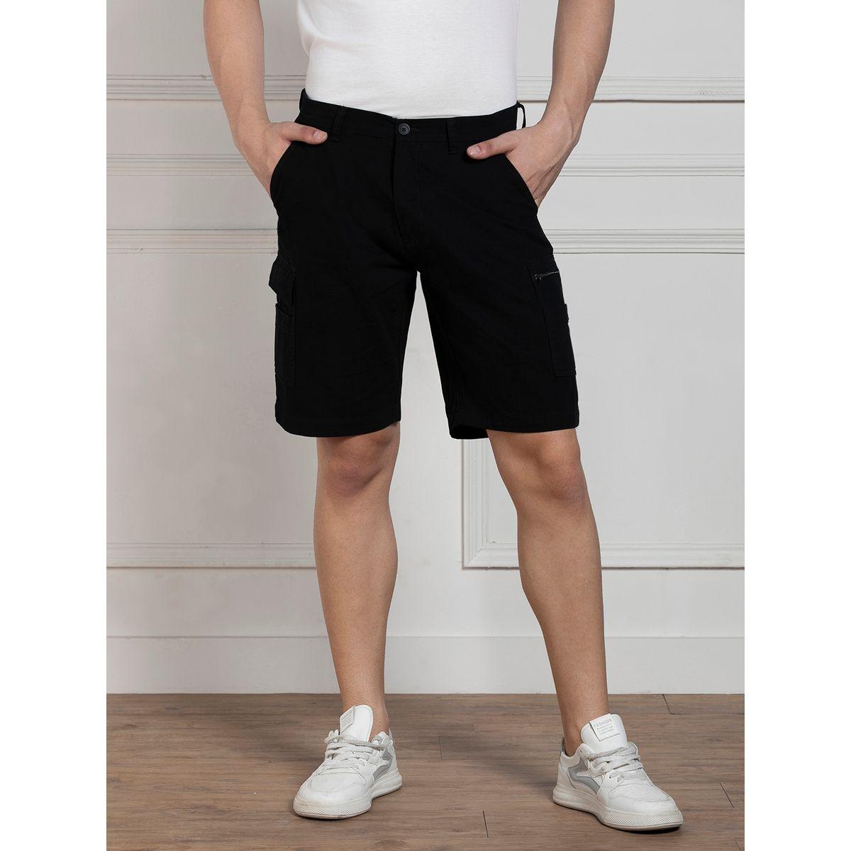 شورت بقصة مريحة وجيوب كارجو وخصر متوسط دينيس لينجو × ستايلي-men-clothing-bottoms-shorts-image-1