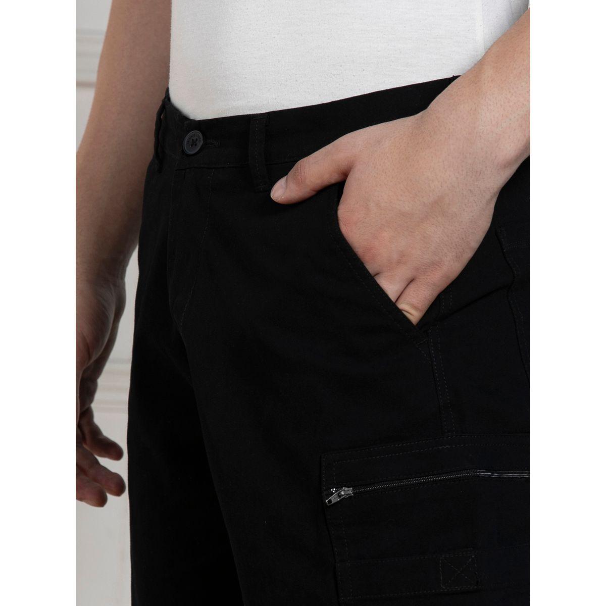 شورت بقصة مريحة وجيوب كارجو وخصر متوسط دينيس لينجو × ستايلي-men-clothing-bottoms-shorts-image-3