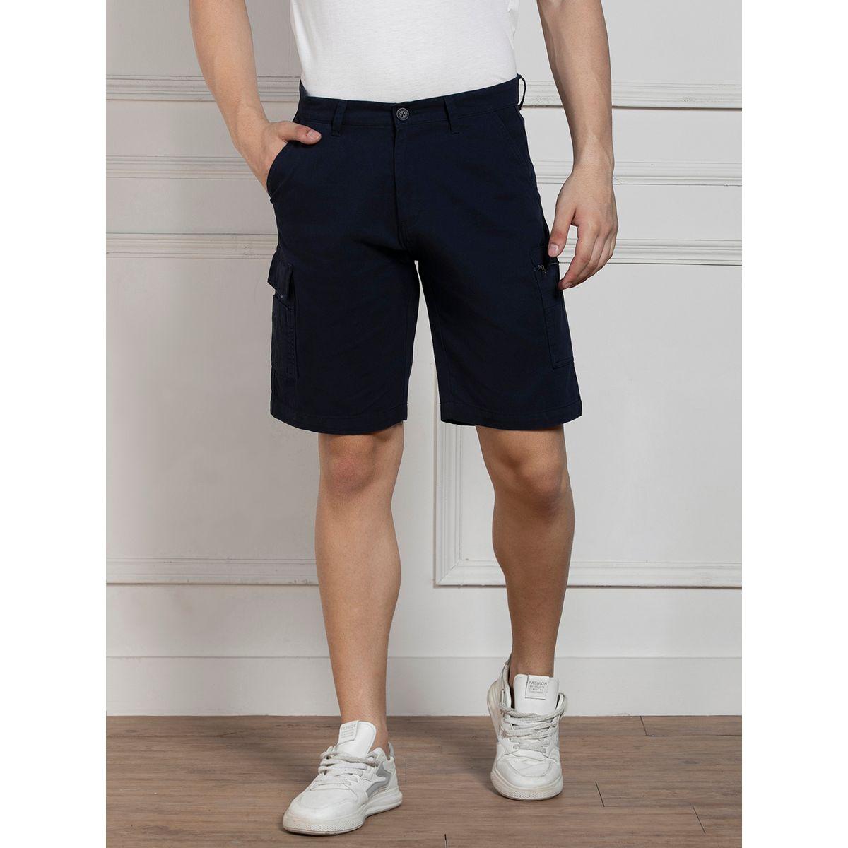 Dennis Lingo X Styli  Relaxed Fit Mid Rise Cargo Pockets Shorts-men-clothing-bottoms-shorts-image-1