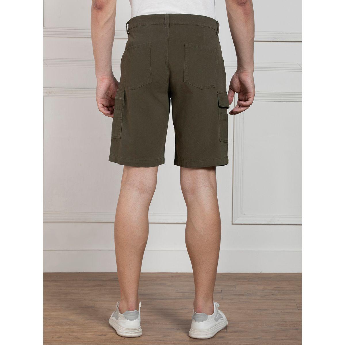 Dennis Lingo X Styli  Relaxed Fit Mid Rise Cargo Pockets Shorts-men-clothing-bottoms-shorts-image-2