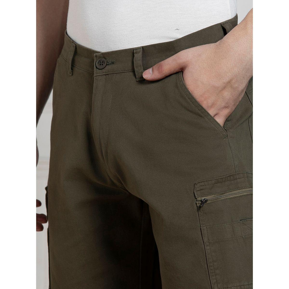 Dennis Lingo X Styli  Relaxed Fit Mid Rise Cargo Pockets Shorts-men-clothing-bottoms-shorts-image-3
