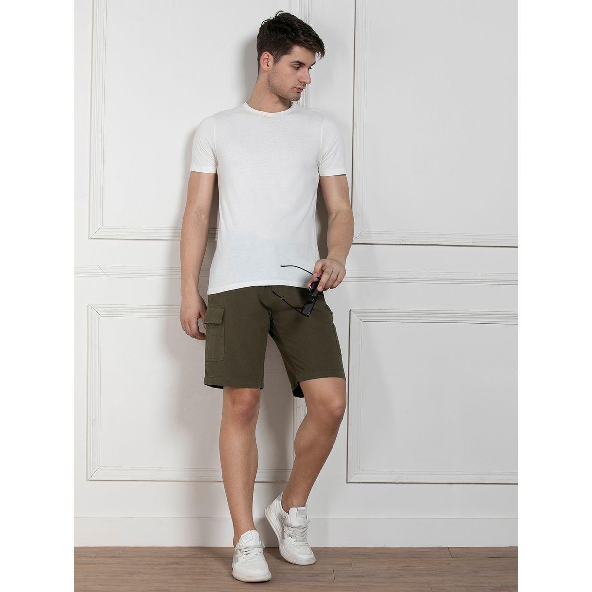شورت بقصة مريحة وجيوب كارجو وخصر متوسط دينيس لينجو × ستايلي-men-clothing-bottoms-shorts-image-4