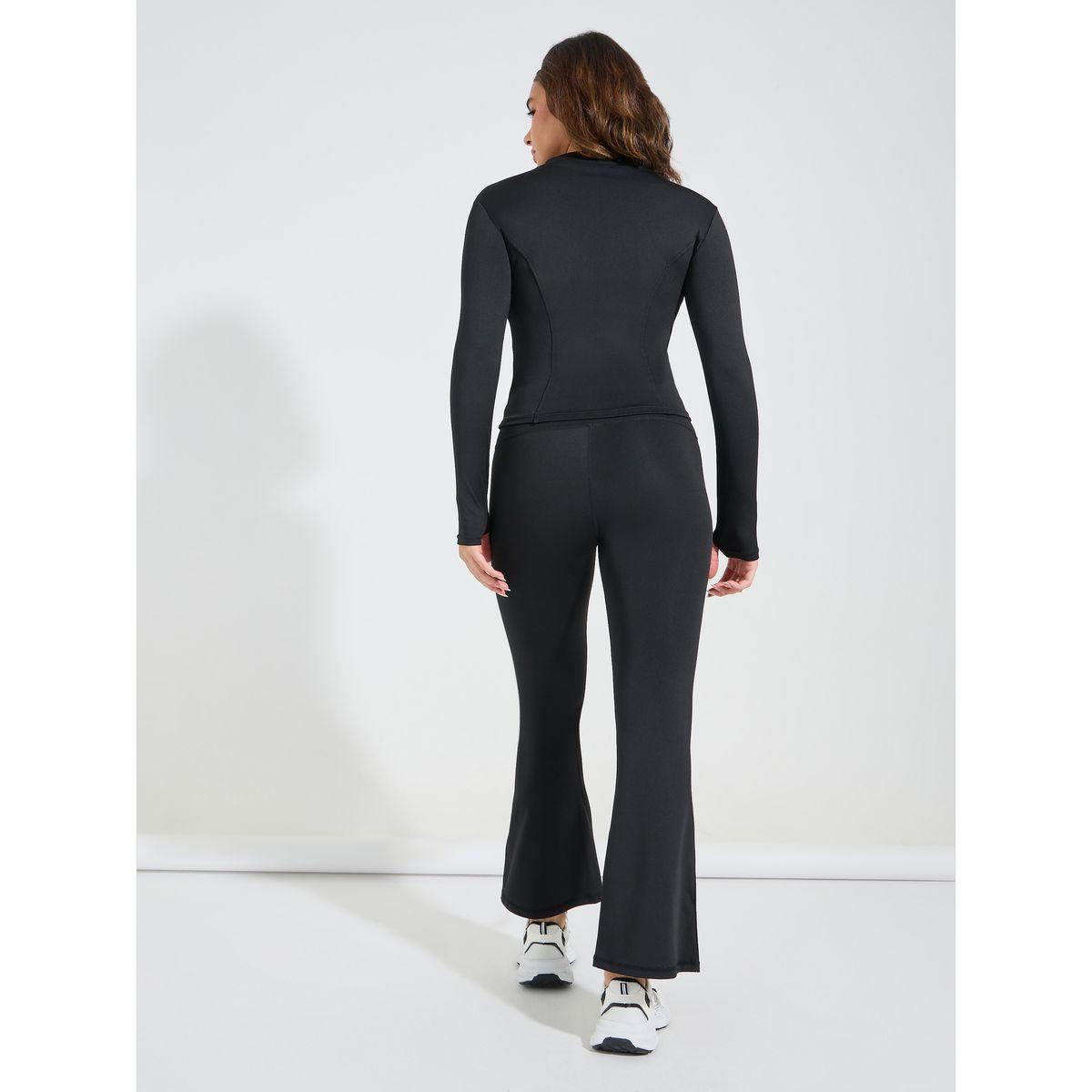 ليقنز بخصر عريض مع جاكيت بدرزات وفتحة ابهام-women-clothing-sportswearandactivewear-trackpantsandtracksuits-image-5