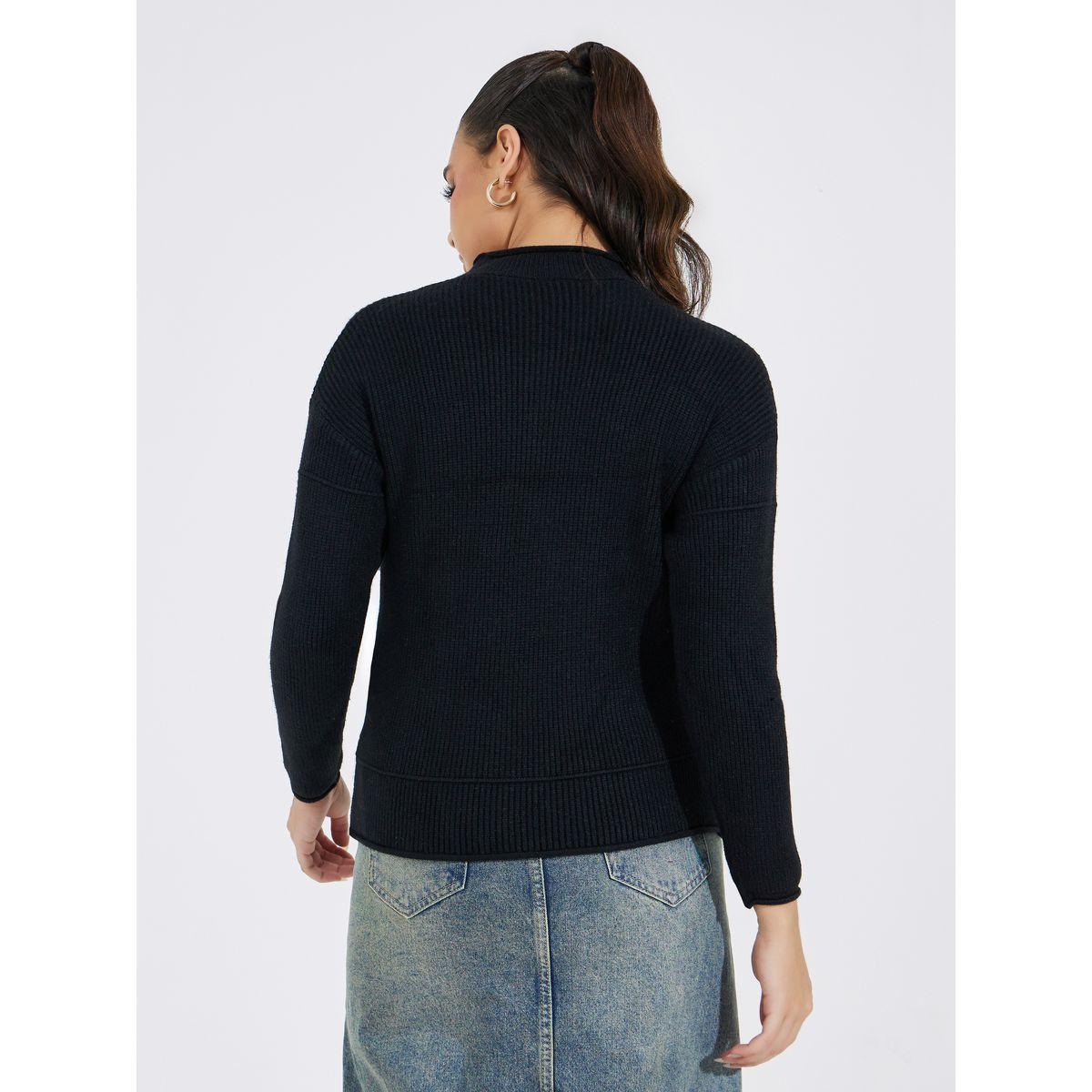Styli Basic Pocket Detail High Neck Sweater-women-clothing-cardigansandjumpers-jumpers-image-4