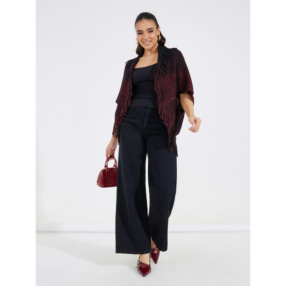 Styli Basic Tassled Hem Detail Cardigan-women-clothing-cardigansandjumpers-jumpers-image-2
