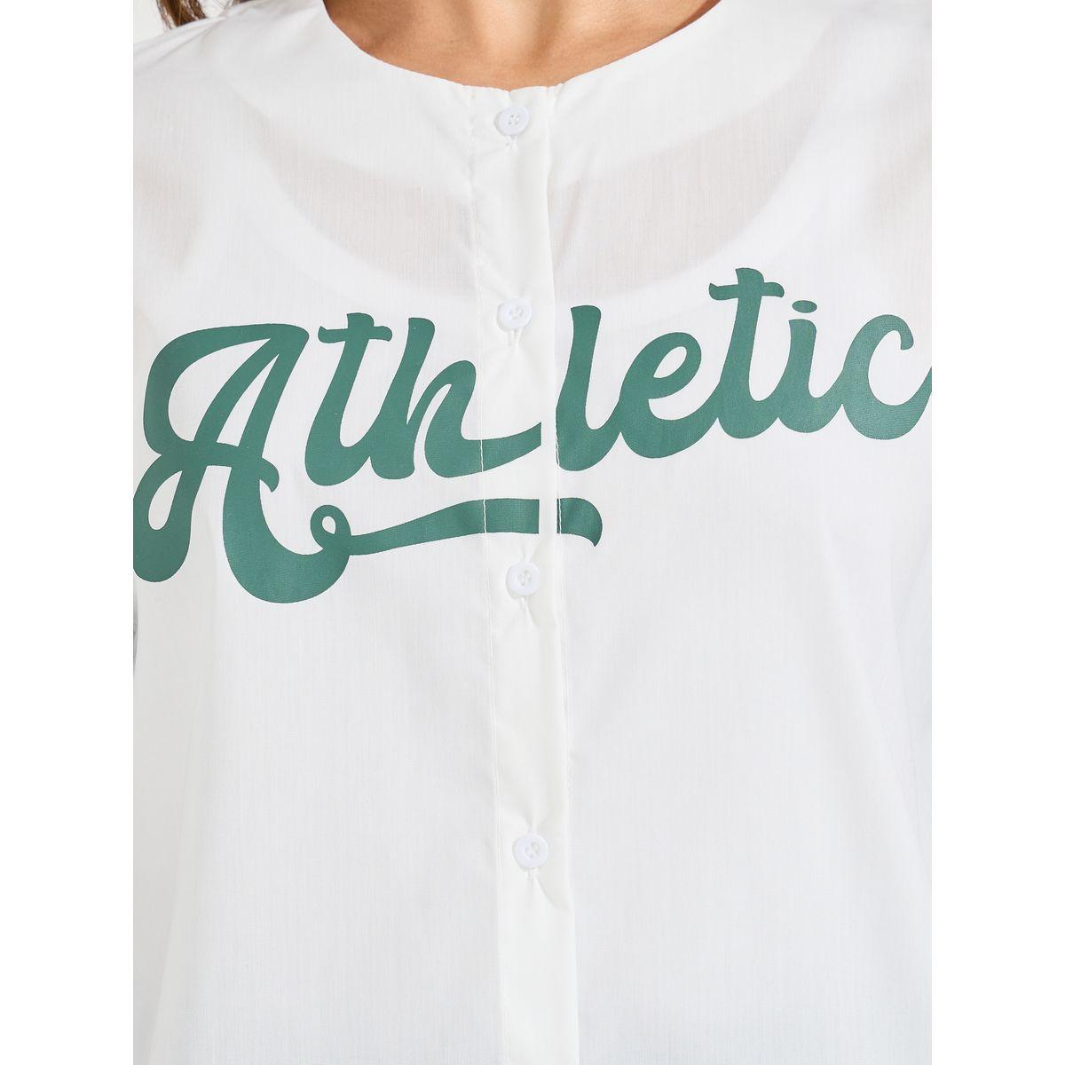 Styli Elevate Contrast Sleeve Varsity Print Collarless Shirt-women-clothing-shirtsandblouses-shirts-image-4