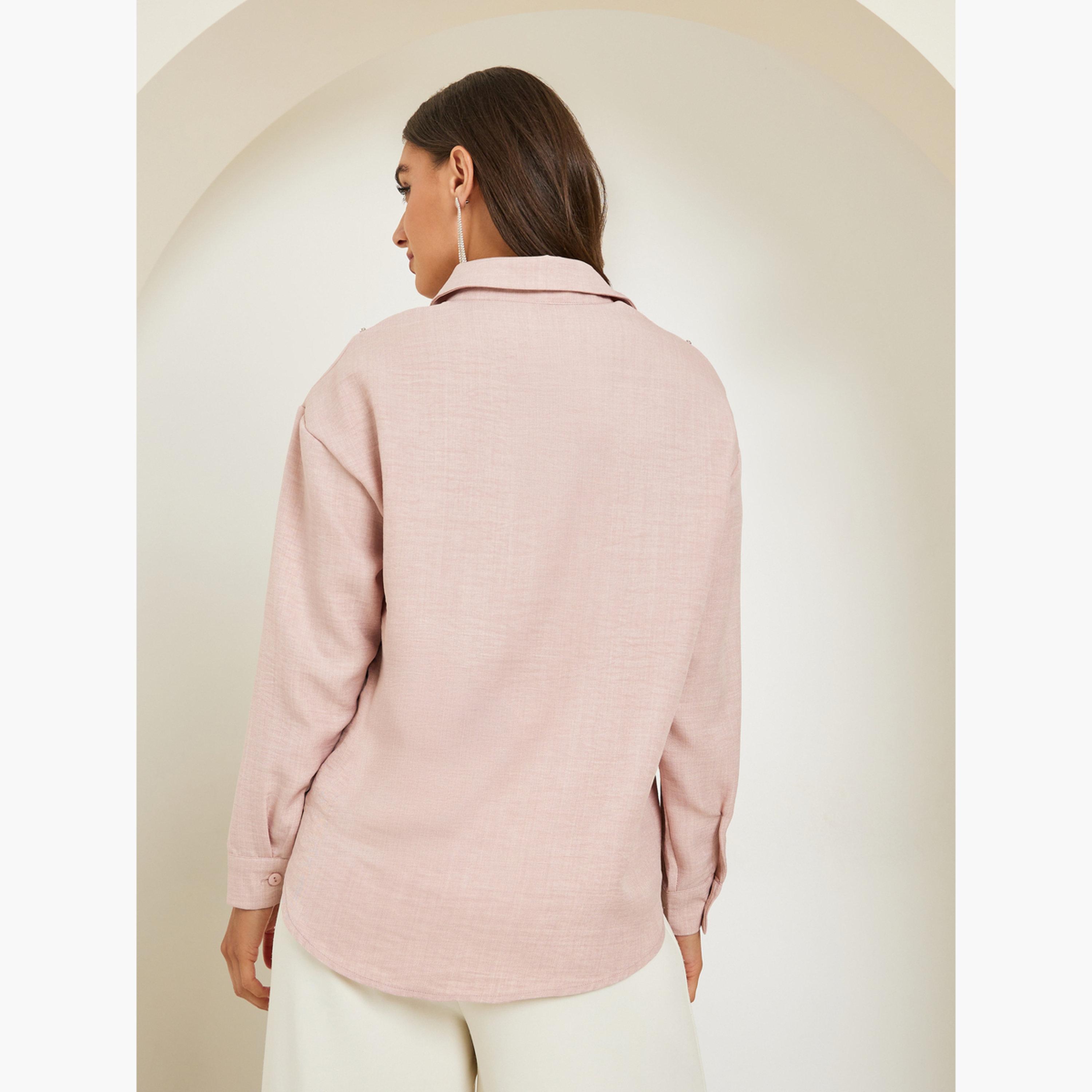 Styli Women Embellished Longline Shirt-women-clothing-shirtsandblouses-shirts-image-5