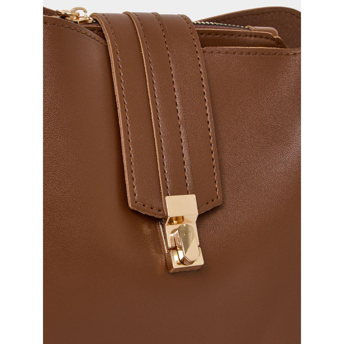 Styli Turn Lock Strap Design Crossbody Bag-women-bagsandwallets-handbags-image-5