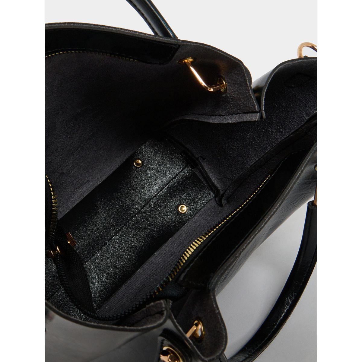 Styli Solid Hobo Handbag with Adjustable Strap-women-bagsandwallets-handbags-image-7