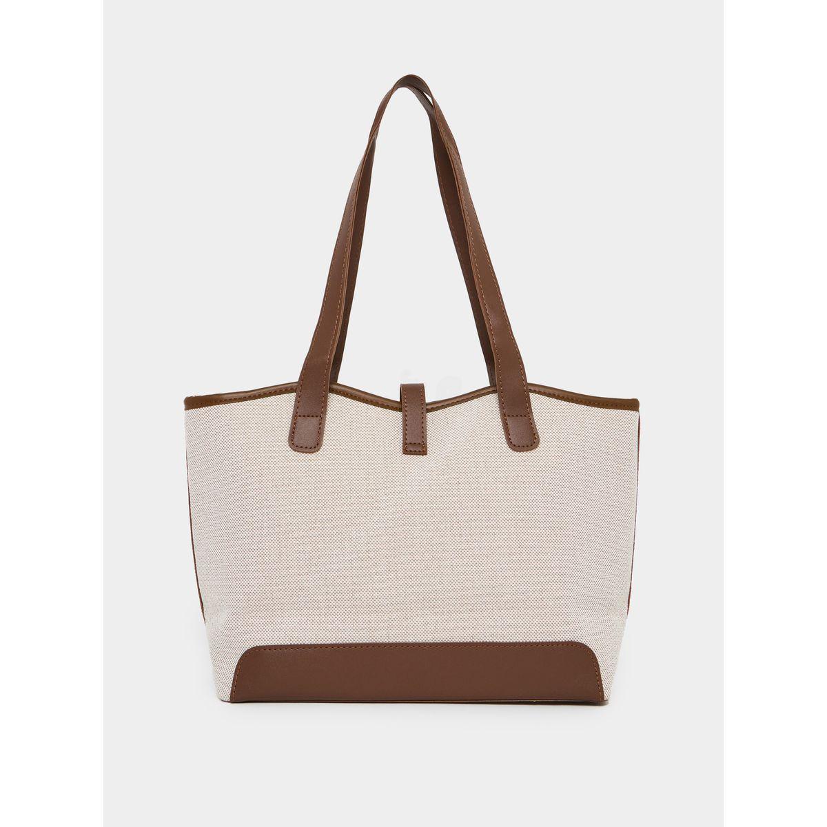 Styli Two Tone PU Lining Shoulder Bag-women-bagsandwallets-handbags-image-4